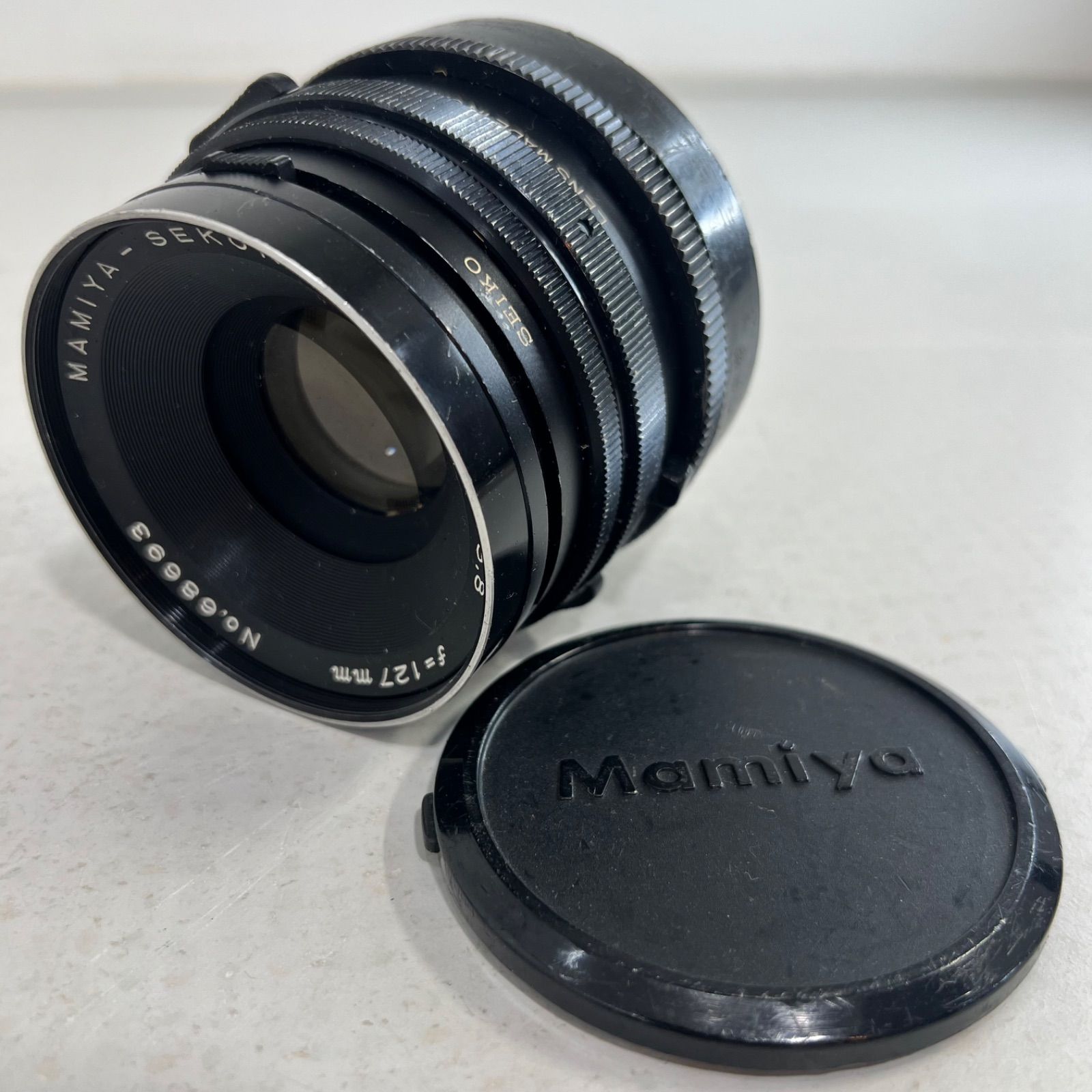 動作未確認】マミヤ Mamiya Sekor NB 127mm f3.8 中判 レンズ カメラ