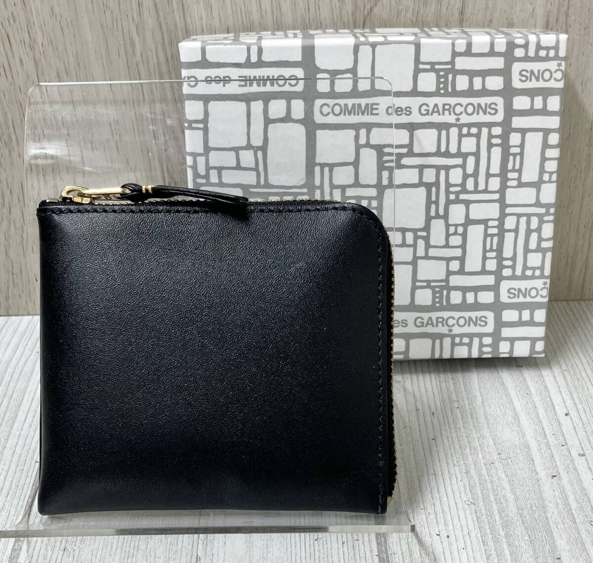 COMME des GARCONS ARECALF SA3100 コム デ ギャルソン アレカルフ ミニ財布 コインケース カードケース ブラック メンズ レディース 6,736円