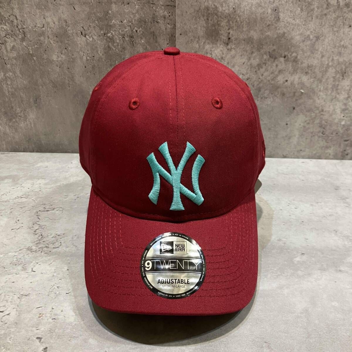 NEW ERA キャップ THE “BACK FACE” CAPFRESH CLEAN 920 size M/L レッド ニューエラ