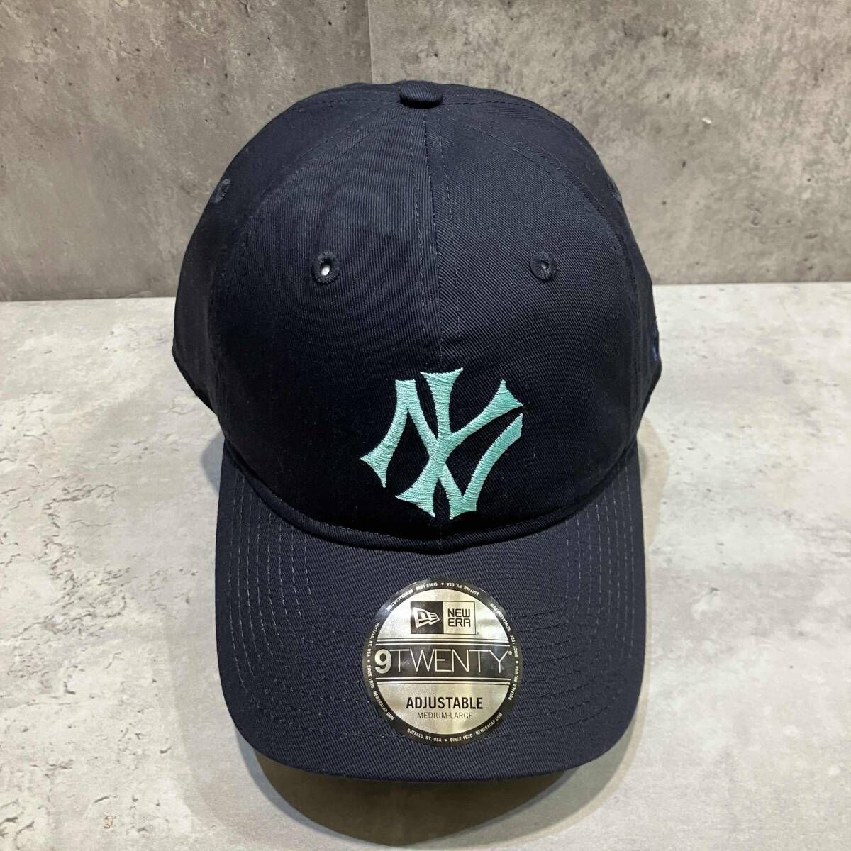 NEW ERA キャップ THE “BACK FACE” CAPFRESH CLEAN 920 size M/L ネイビー ニューエラ