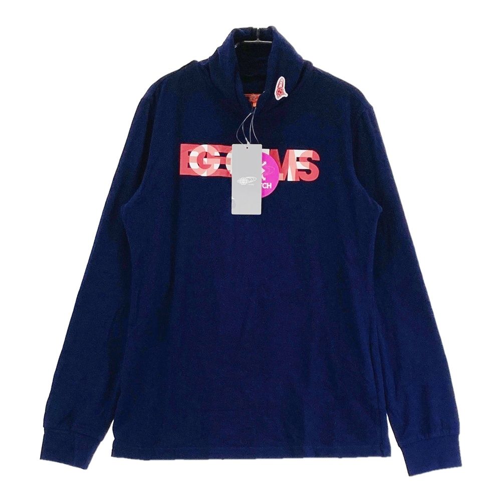 サイズ：M BEAMS GOLF ビームスゴルフ 起毛 タートルネック 長袖Tシャツ ネイビー系 [240101714987] ゴルフウェア レディース ストスト