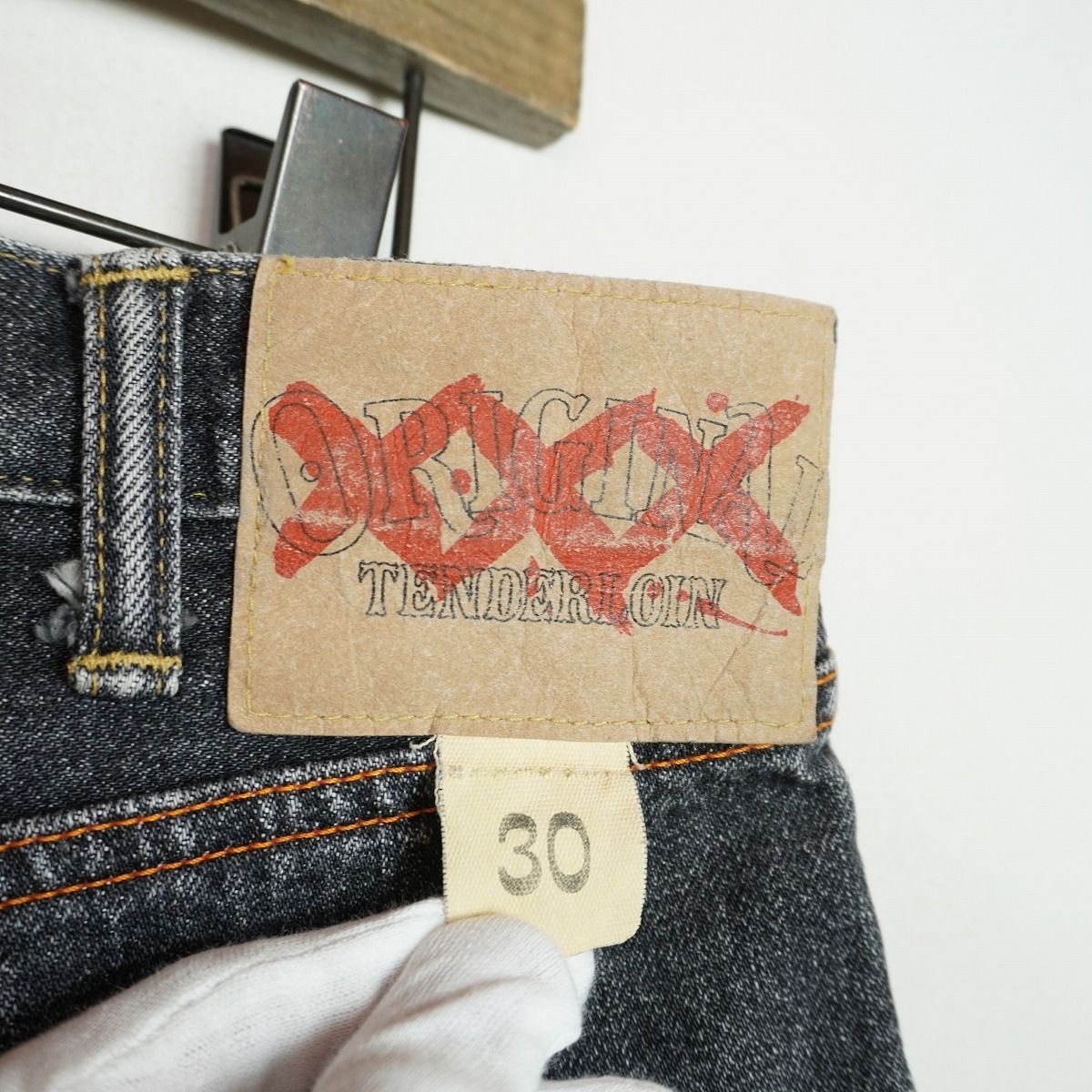正規 美品 TENDERLOIN テンダーロイン XXX DENIM PNT WASH ビンテージ