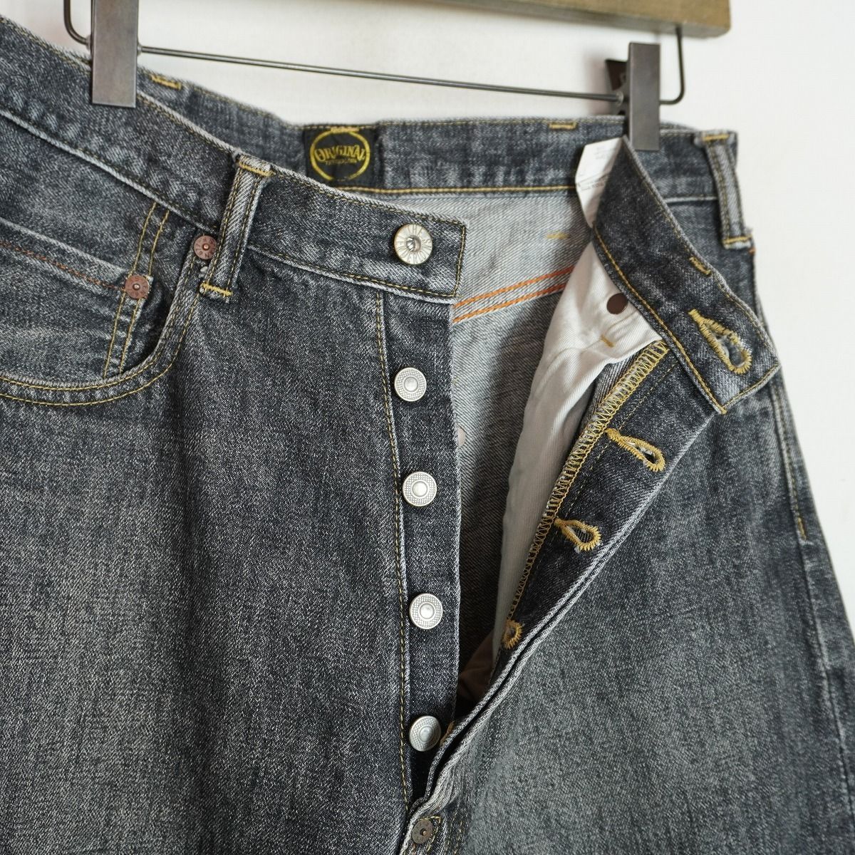 TENDERLOIN テンダーロイン セルビッチ ストレート デニムパンツ 30 正規 美品 TENDERLOIN テンダーロイン XXX DENIM PNT WASH ビンテージ