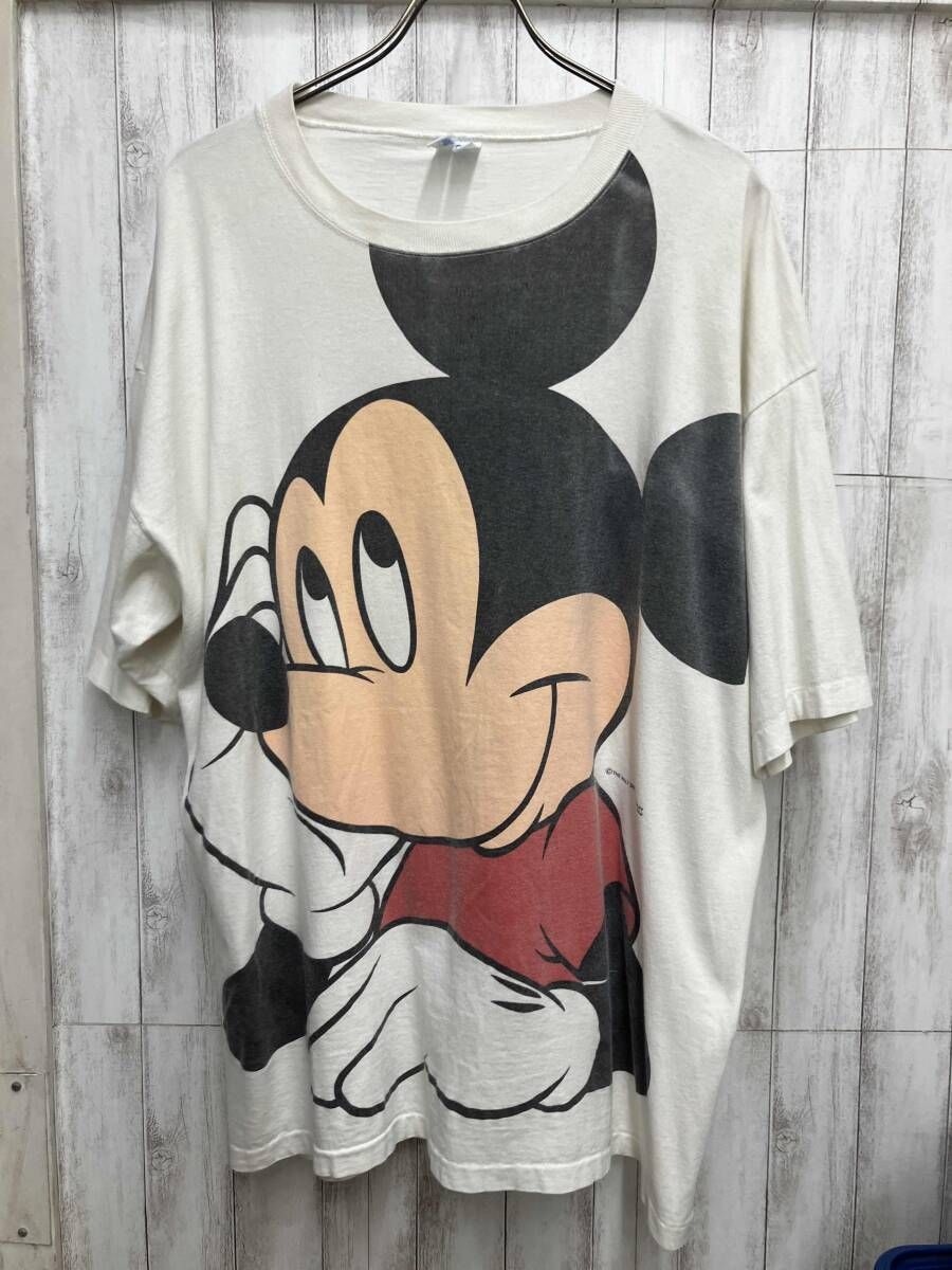 ANIME TEE/ velva sheen/半袖Tシャツ/Disney前面プリントTEE サイズXL