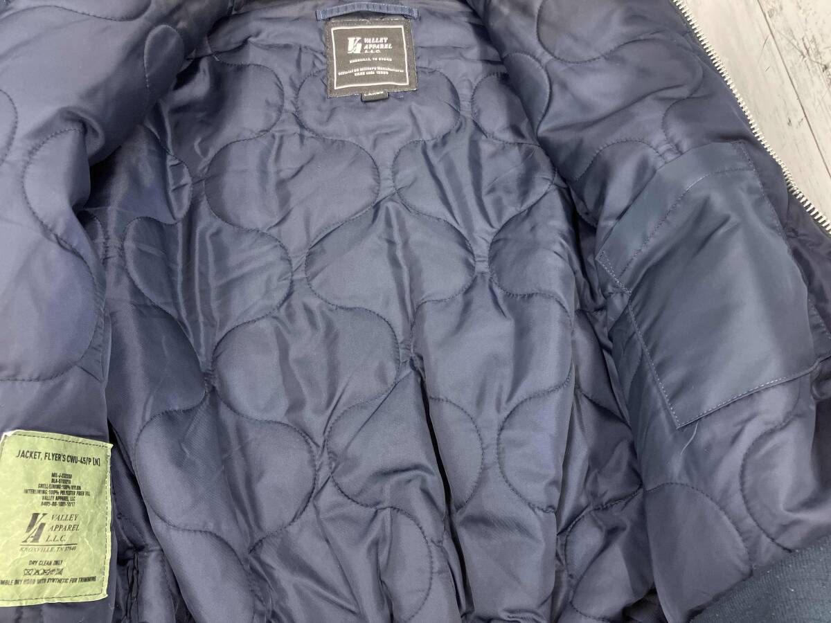 VALLEY APPAREL ヴァレーアパレル TN37940 SIZE L ネイビー