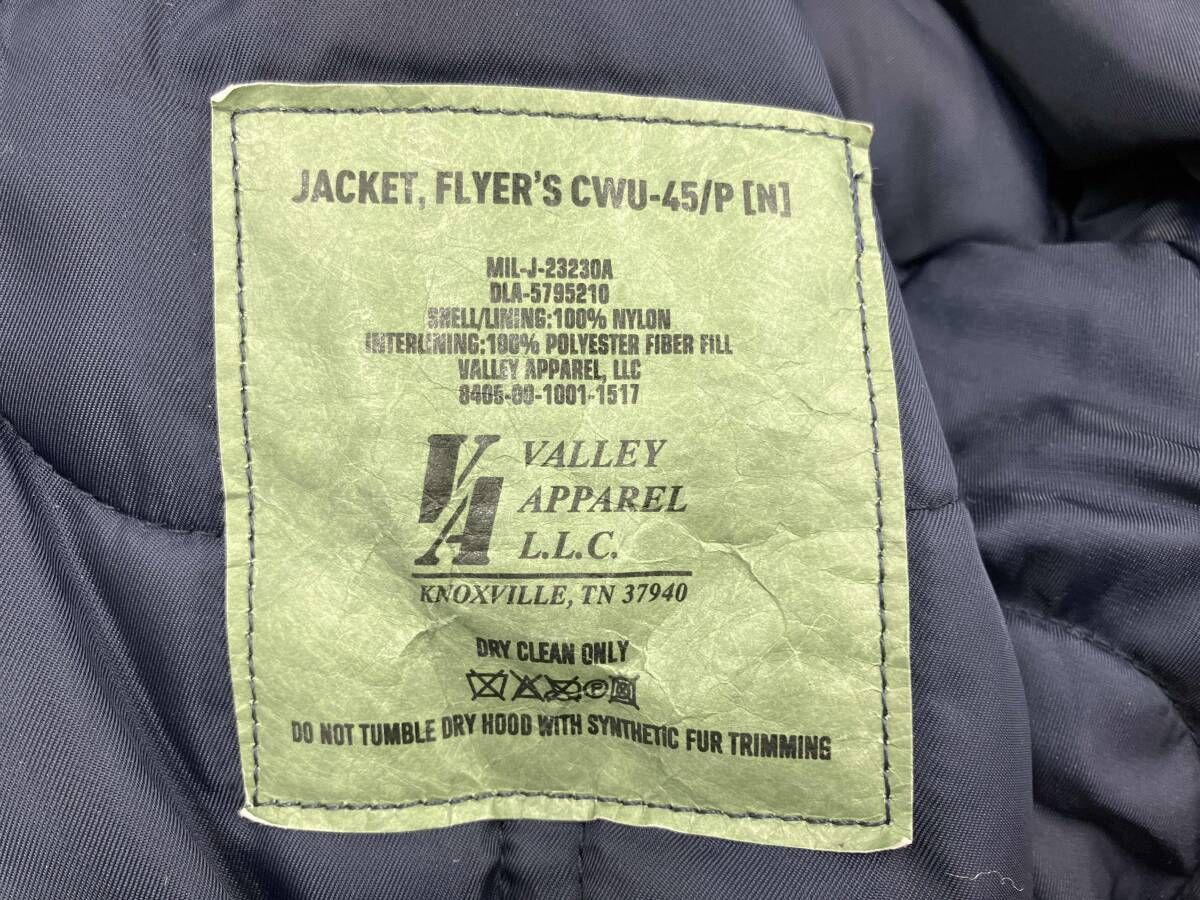 VALLEY APPAREL ヴァレーアパレル TN37940 SIZE L ネイビー