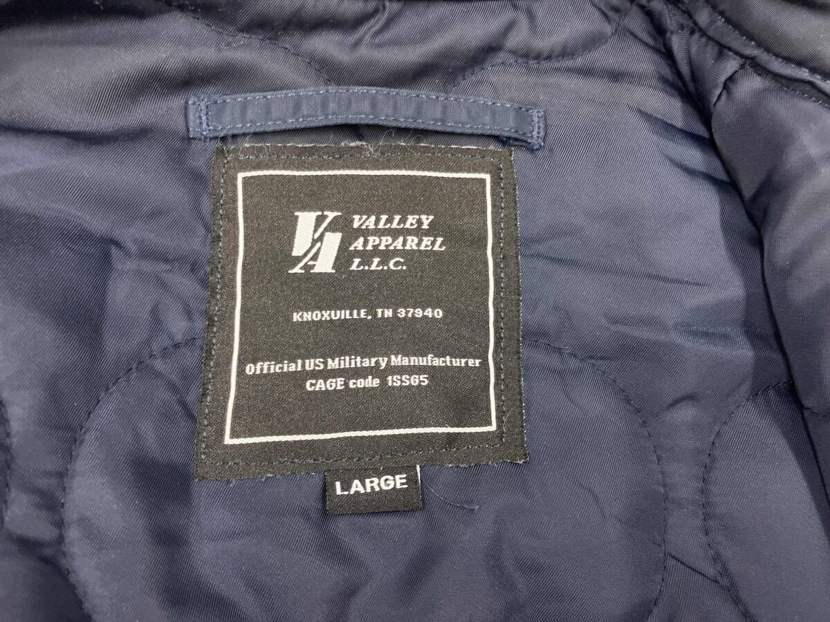VALLEY APPAREL ヴァレーアパレル TN37940 SIZE L ネイビー