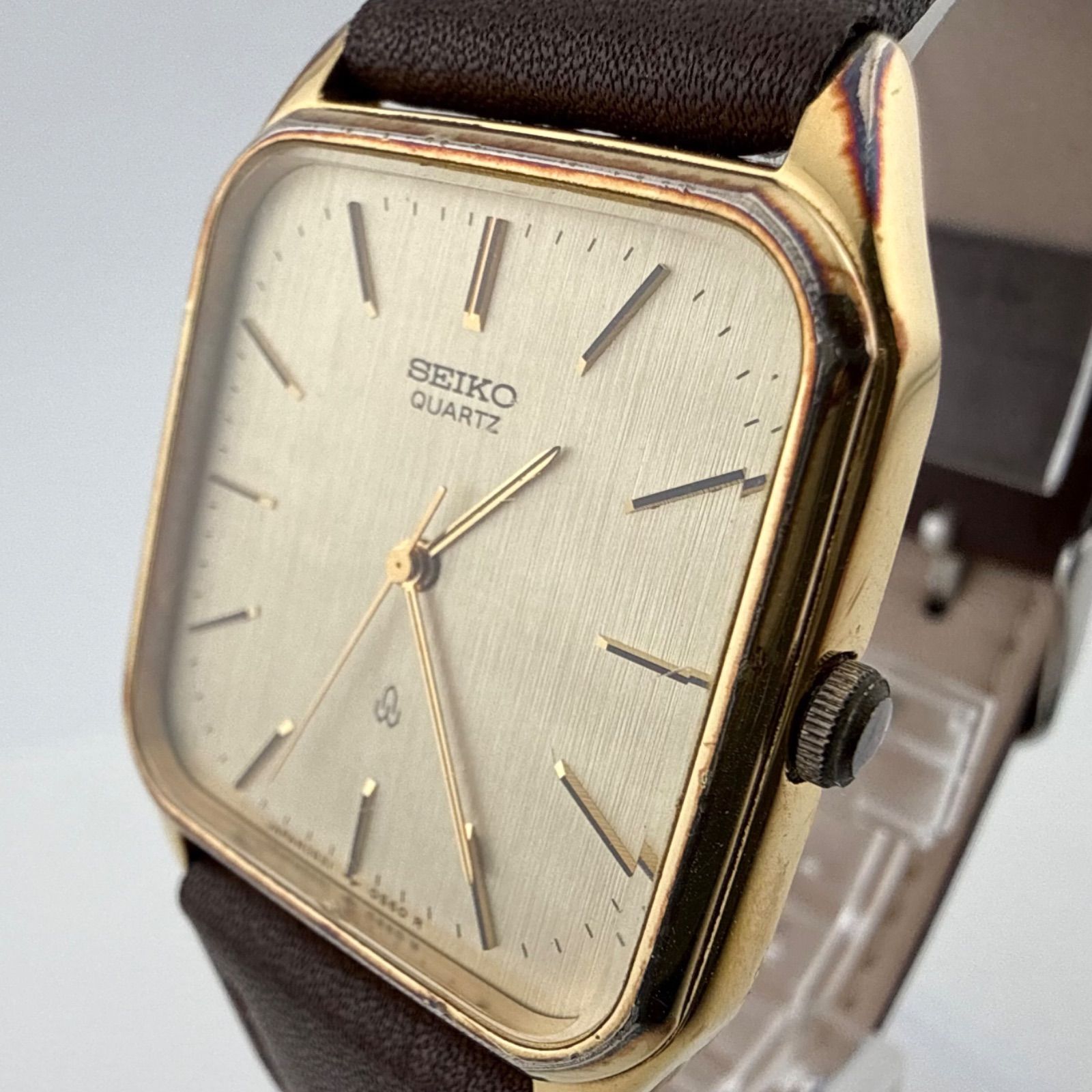 2621-5380 セイコー スクエア クォーツ Seiko 腕時計 SEIKO 稼働 
