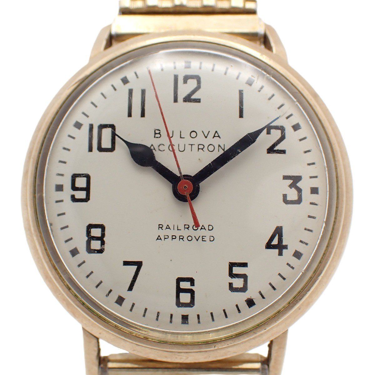 ジャンク品】BULOVA ブローバ アキュトロン レイルロード 音叉クォーツ 