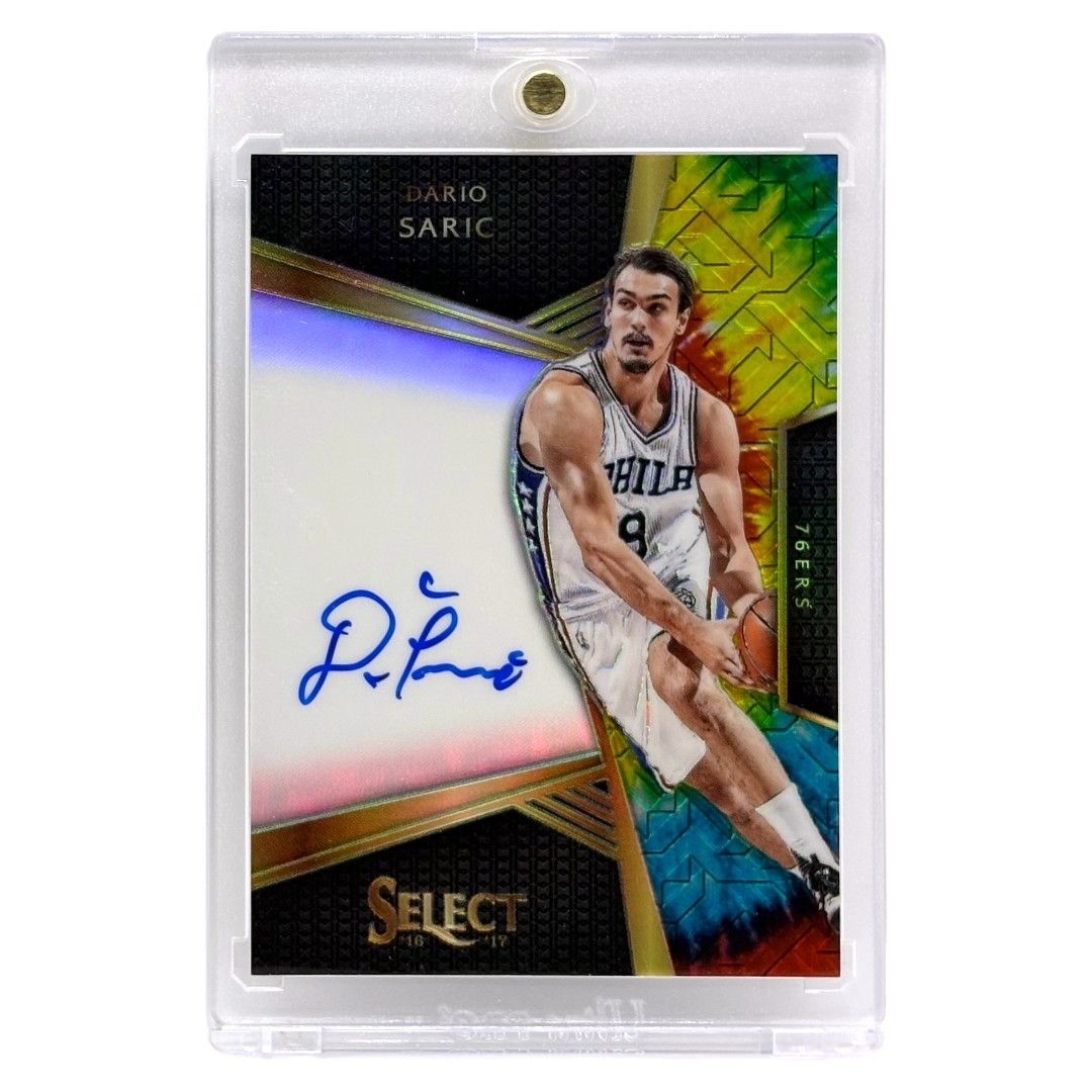 PANINI NBAカード SELECT PRIZM TIE-DYE DARIO SARIC 76ERS /25 #10 送料無料 中古 IT1