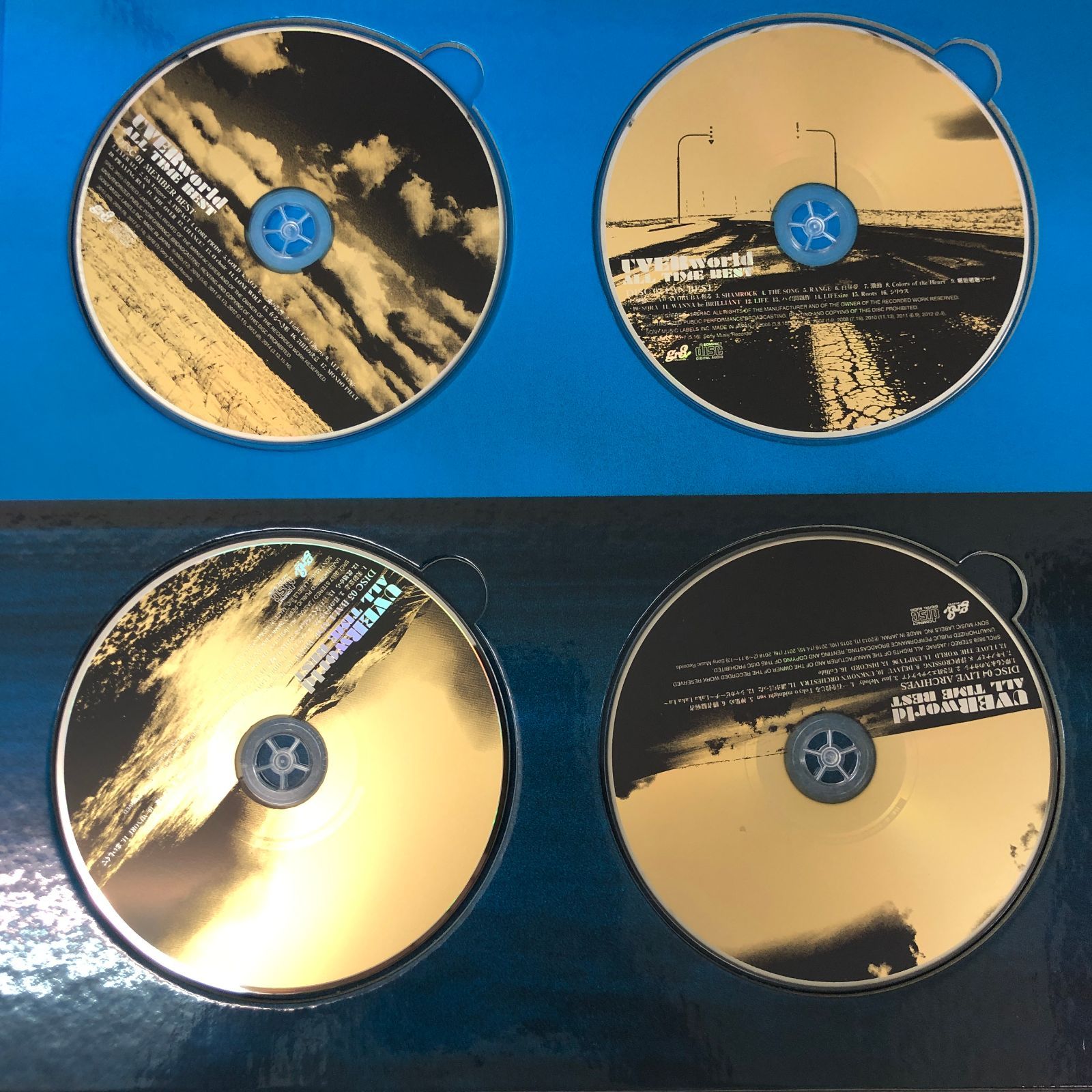 ALL TIME BEST (完全生産限定盤 4CD＋グッズ) UVERworld 中古品