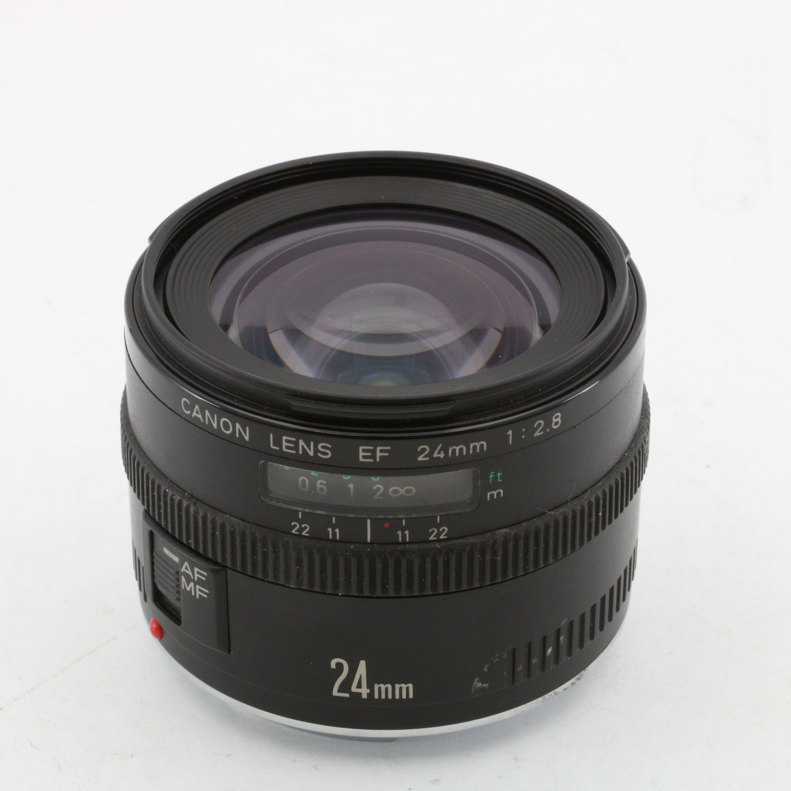 今週人気商品【完動品】CANON LENS EF 24mm F2.8 動作確認済みレンズ