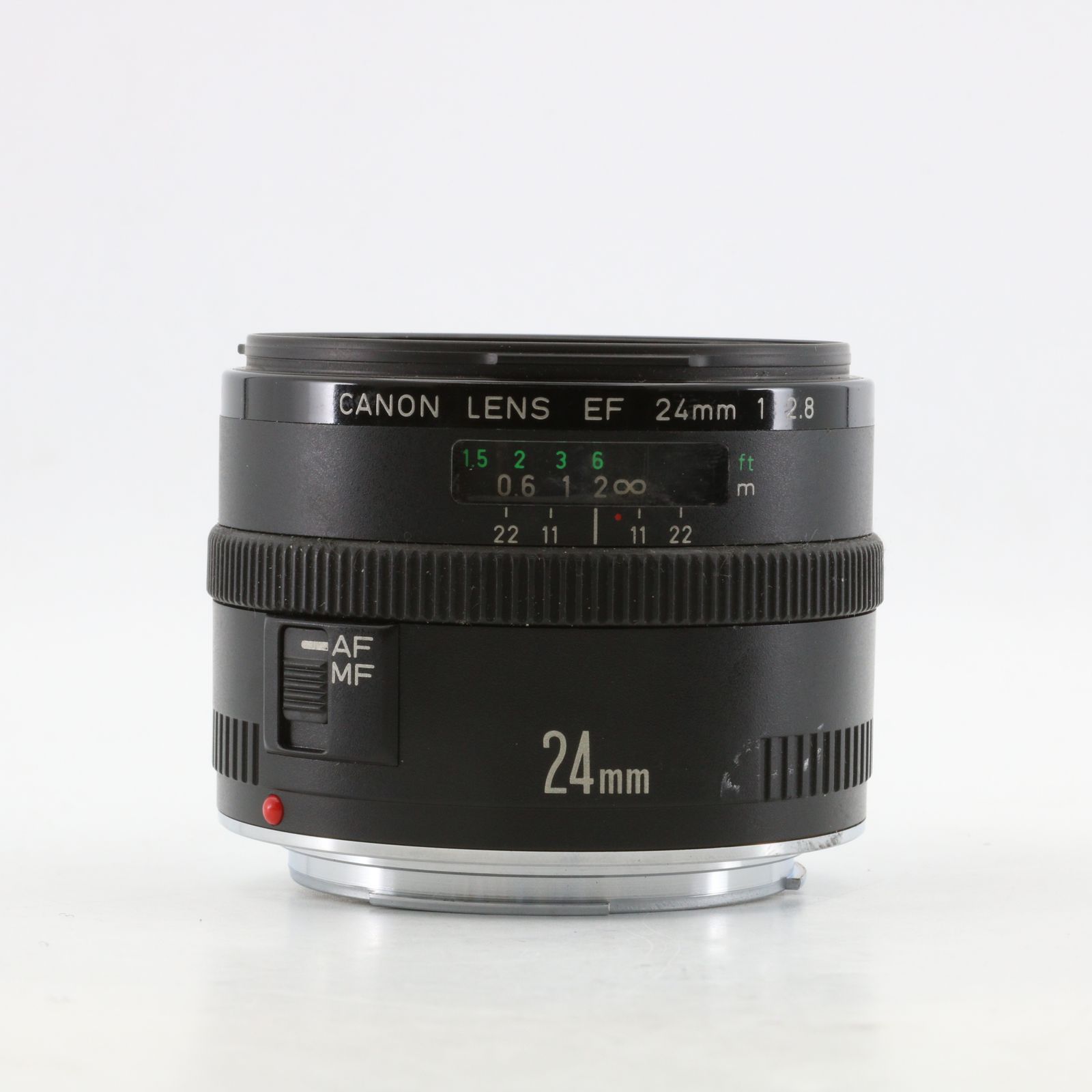 今週人気商品【完動品】CANON LENS EF 24mm F2.8 動作確認済みレンズ