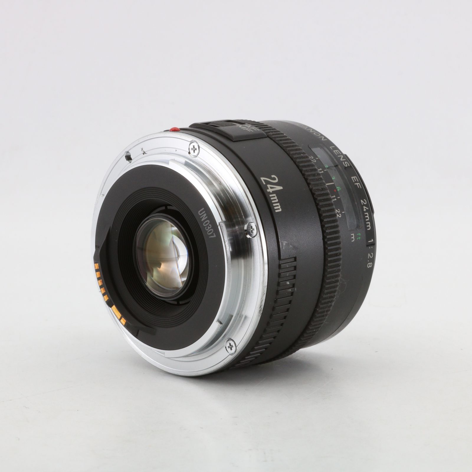 今週人気商品【完動品】CANON LENS EF 24mm F2.8 動作確認済みレンズ