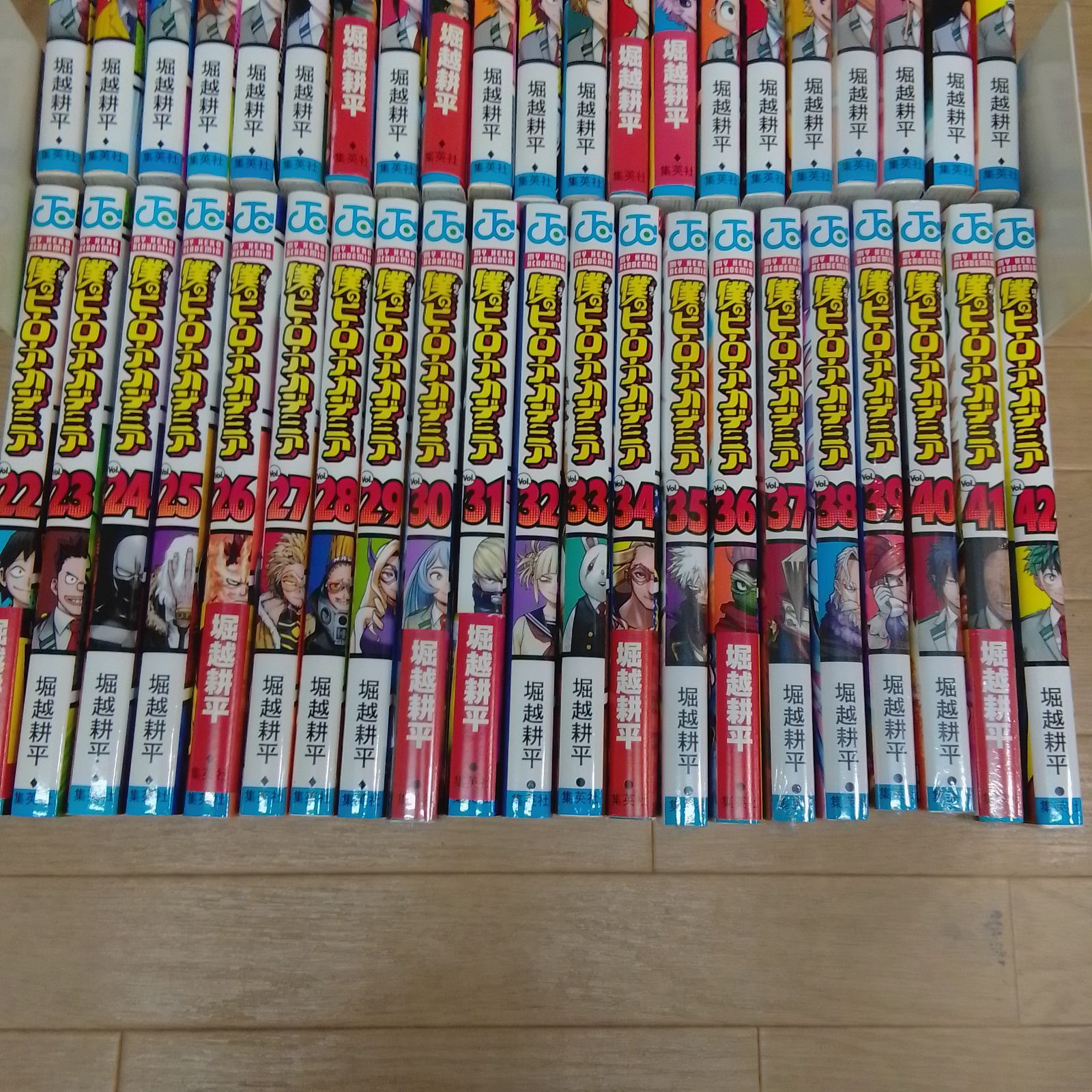 ☆【未開封あり】 僕のヒーローアカデミア 1～42巻 全巻+関連本4冊