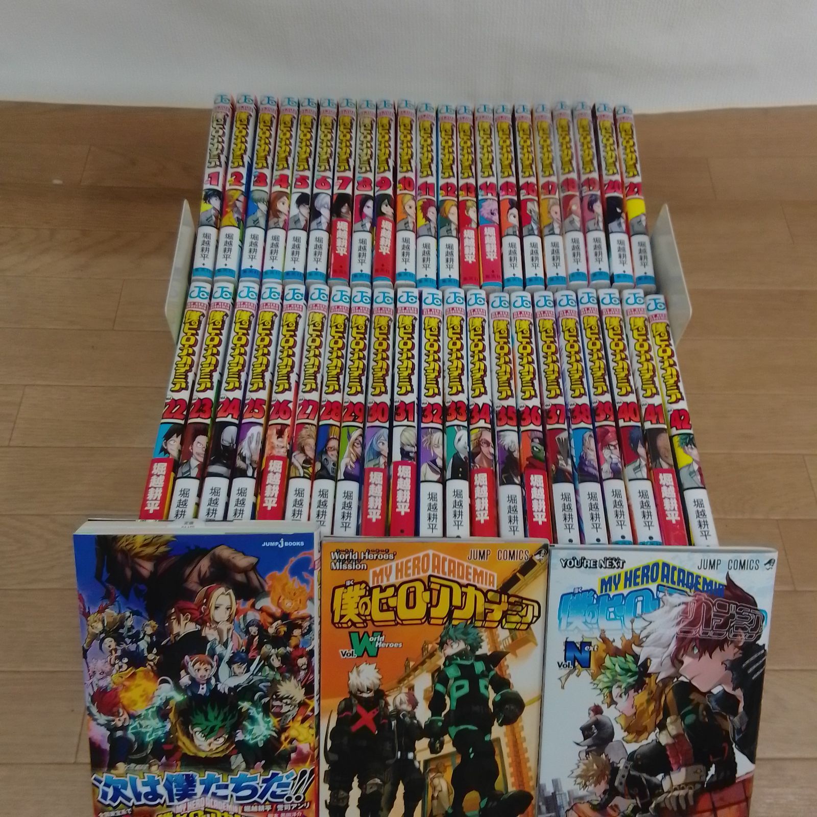 僕のヒーローアカデミア 全巻セット 関連本付き ☆【未開封あり】 僕のヒーローアカデミア 1～42巻 全巻+関連本4冊