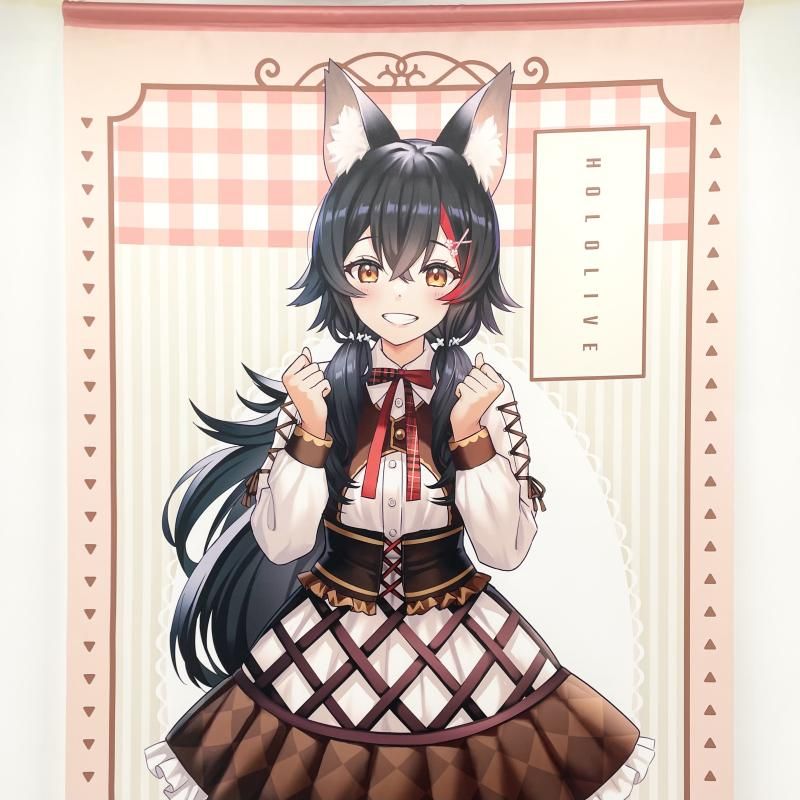 【中古】開封 等身大タペストリー 大神ミオ A レッグス ホロライブプロダクション Loppi･HMV限定[17]