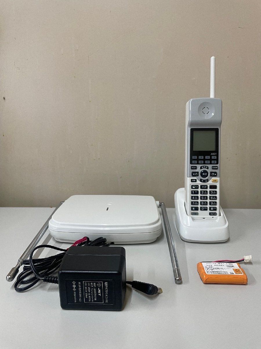 SSK 1027 NTT αNX NX-ACL-PS-(1)(W) アナログコードレス電話機 キレイ 送料無料