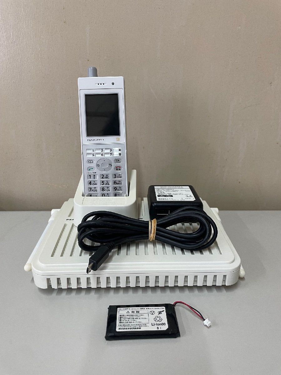 SSK 1051 NAKAYO ナカヨ integral-F NYC-8iF-DCLS 2W デジタルコードレス電話機 キレイ 送料無料