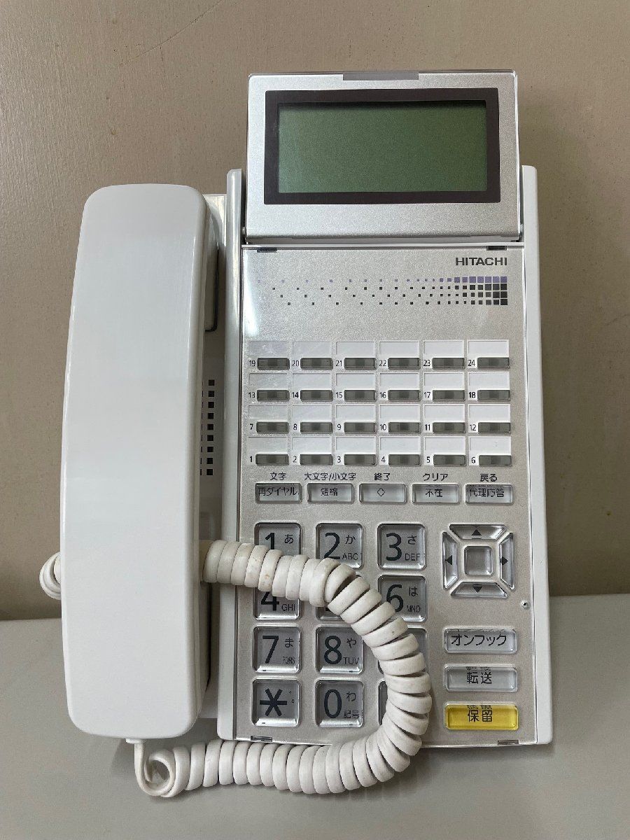 SSK 1049 HITACHI 日立 HI-24E-TELSD 24ボタン多機能電話機 キレイ 送料無料