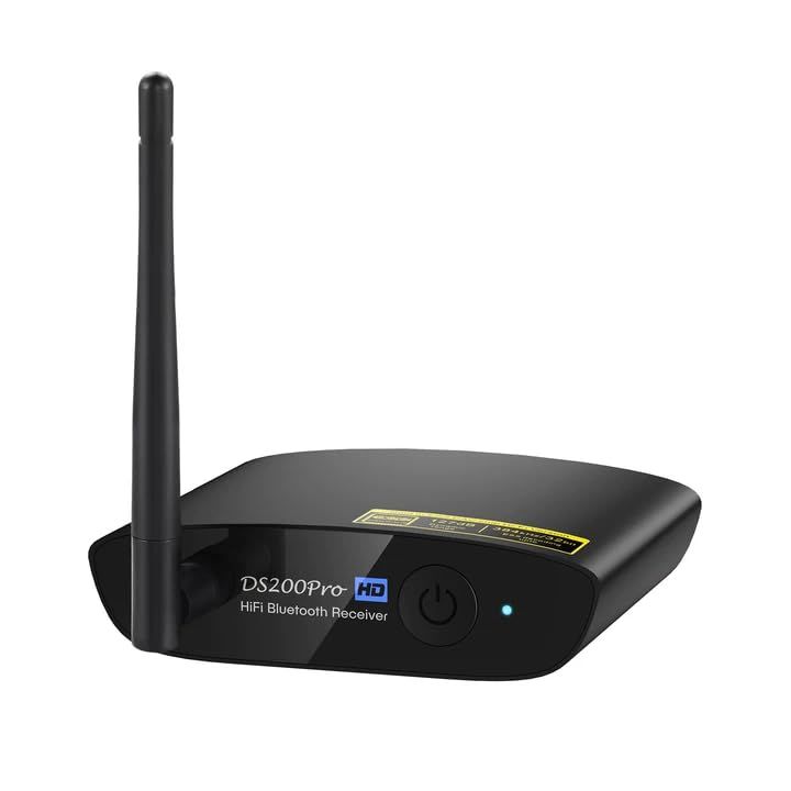 1Mii Bluetooth DAC HiFi LDAC Bluetooth レシーバー ブルートゥース オーディオ 受信機 DAコンバーター 5.3 RCA/AUX 3.5mm/光出力 LDAC/aptX HD/APTX LL/AAC対応、スピーカー送料無料