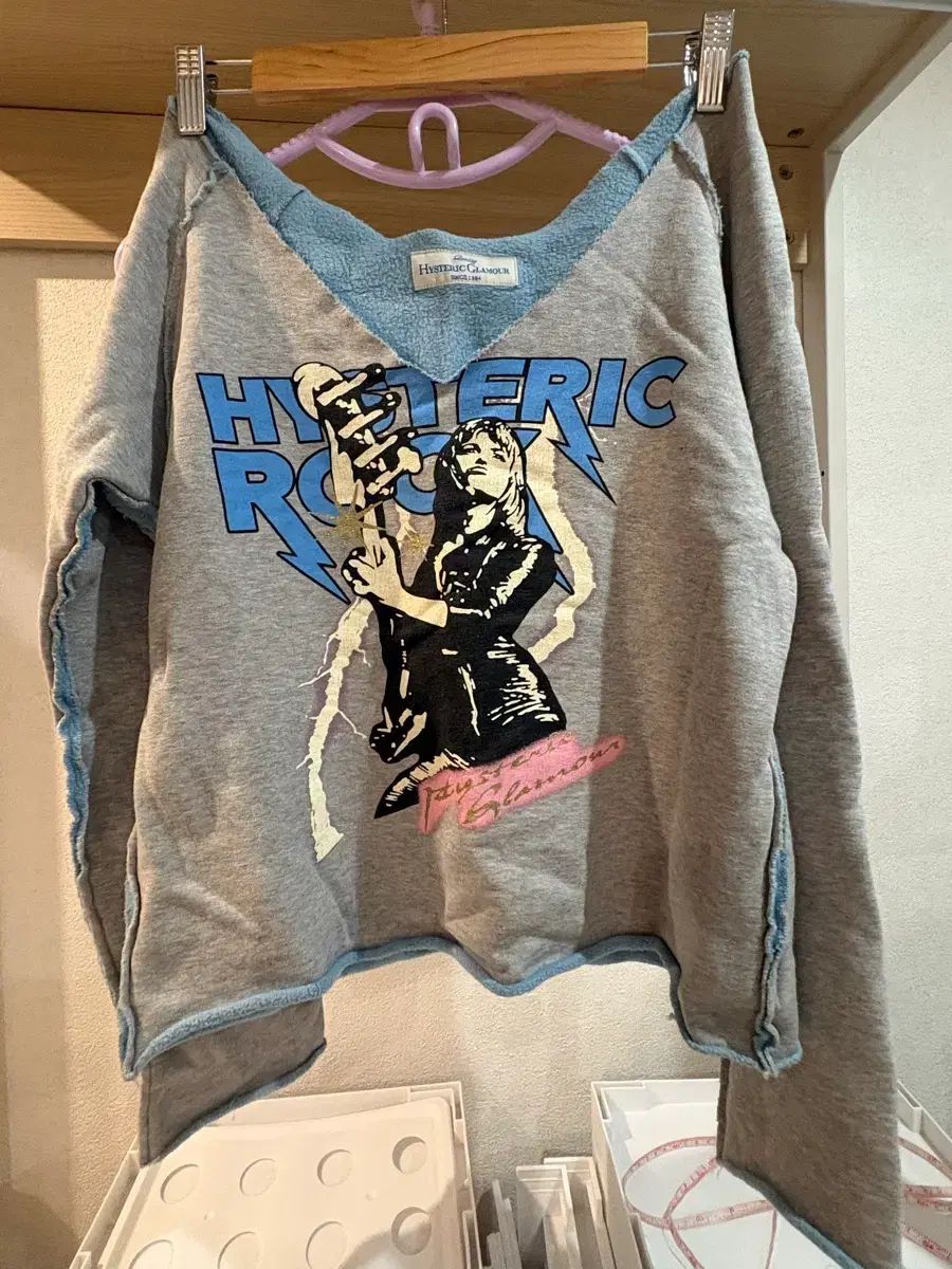 HYSTERIC GLAMOUR(ヒステリックグラマー) オフショルダー ロングスリーブ