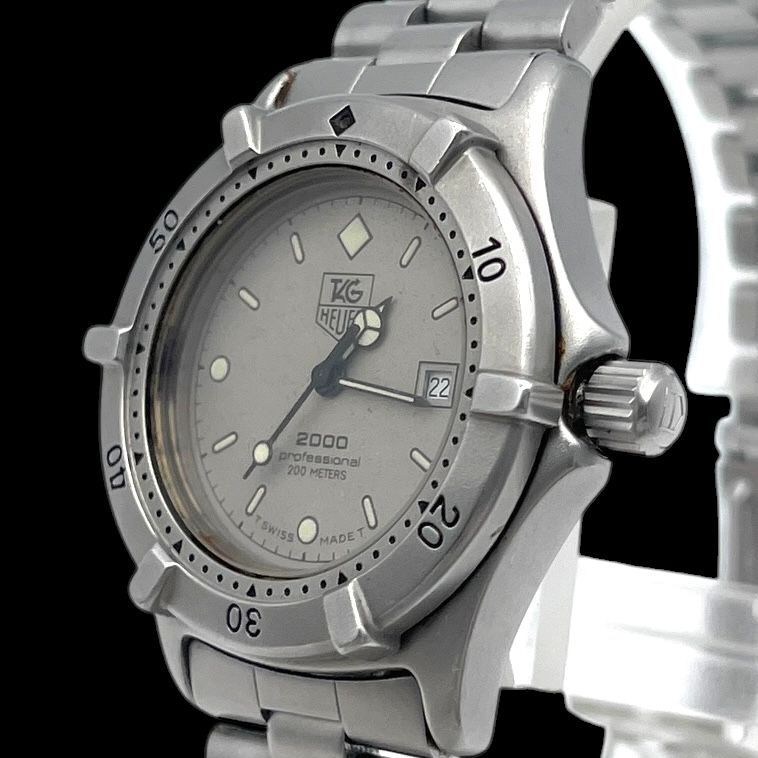 新品電池 稼働品 TAG HEUER タグホイヤー レディース腕時計 962.215