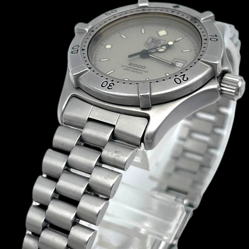 新品電池 稼働品 TAG HEUER タグホイヤー レディース腕時計 962.215