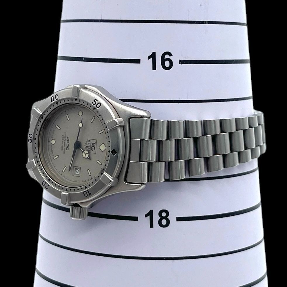 新品電池 稼働品 TAG HEUER タグホイヤー レディース腕時計 962.215
