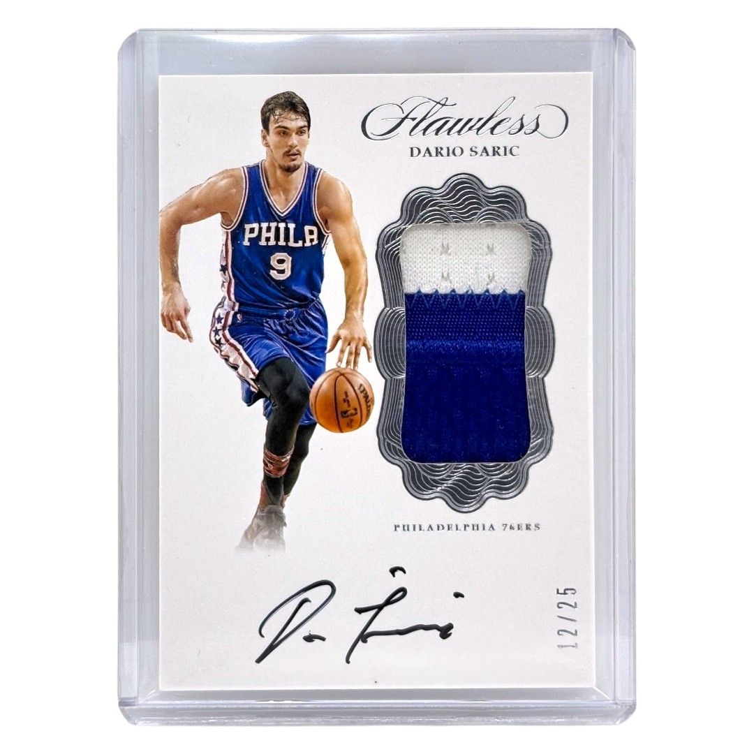 PANINI NBAカード FLAWLESS DARIO SARIC PHILADELPHIA 76ERS /25 #V-DS 送料無料 中古 IT1