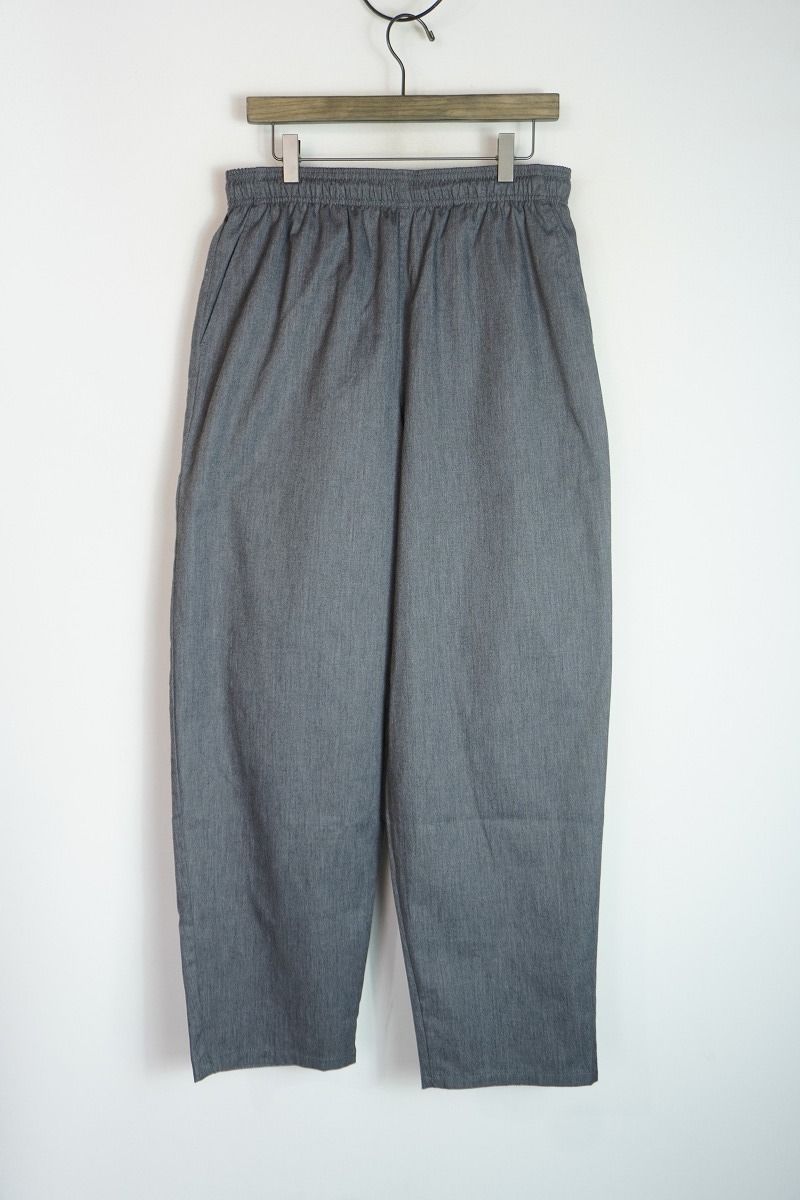 極美品 26SS FreshService フレッシュサービス CORPORATE EASY PANTS イージー パンツ スラックス FSC261-40112B ヘザーグレー M 3964Q♪