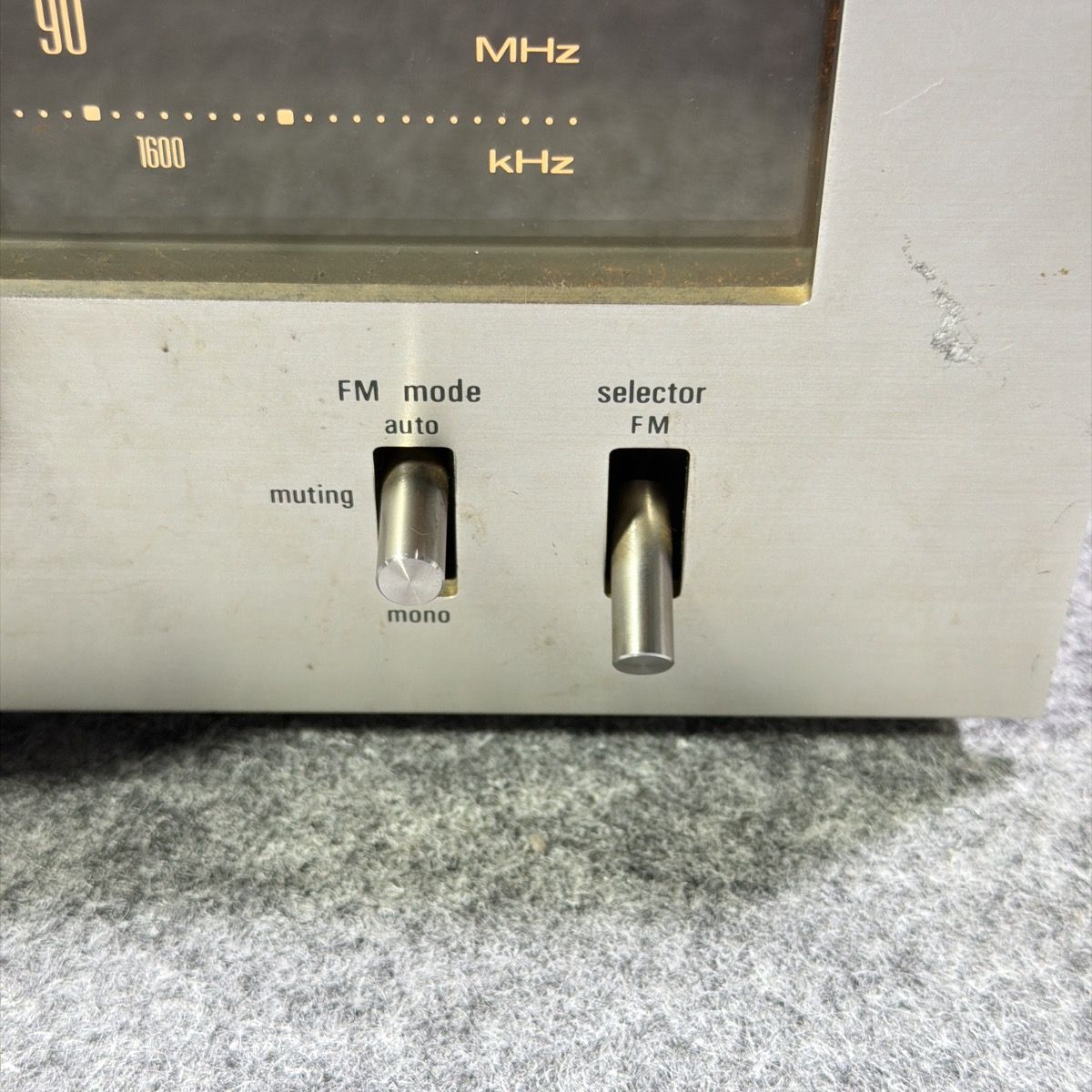 通電・AM受信確認済】TRIO KT-3300 AM-FMステレオチューナー トリオ