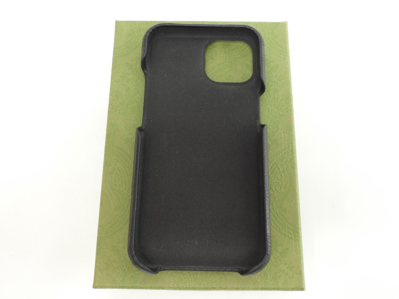 グッチ iPhone15ケース ジャンボGG 黒 レザー 新品 - メルカリ