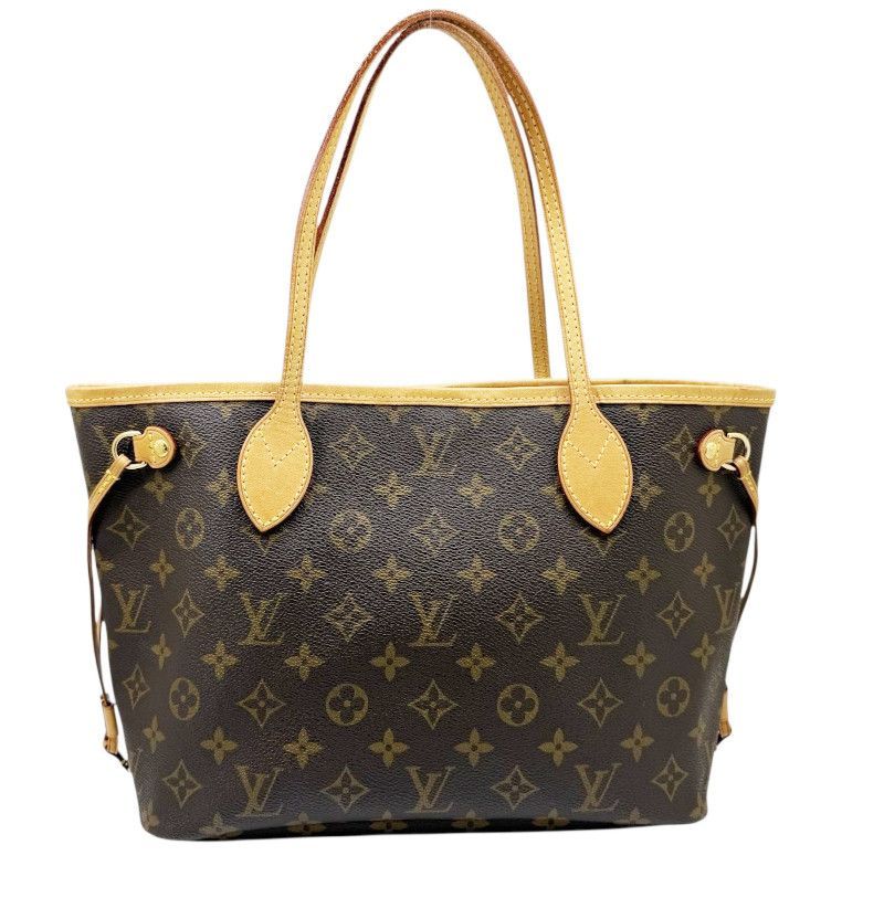 【中古】LOUIS VUITTON ルイ ヴィトン モノグラム ネヴァーフルPM M40155 VI4170 ハンドバッグ トートバッグ バッグ カバン ブラウン レディース 【ブランドギャラリー東心斎橋店】