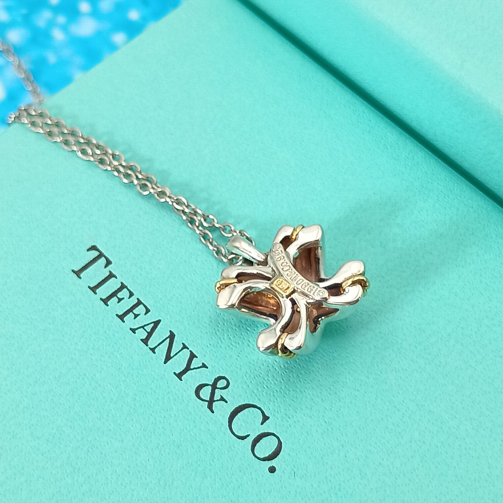 TIFFANY&Co. ティファニー シグネチャー コンビ ネックレス レディース