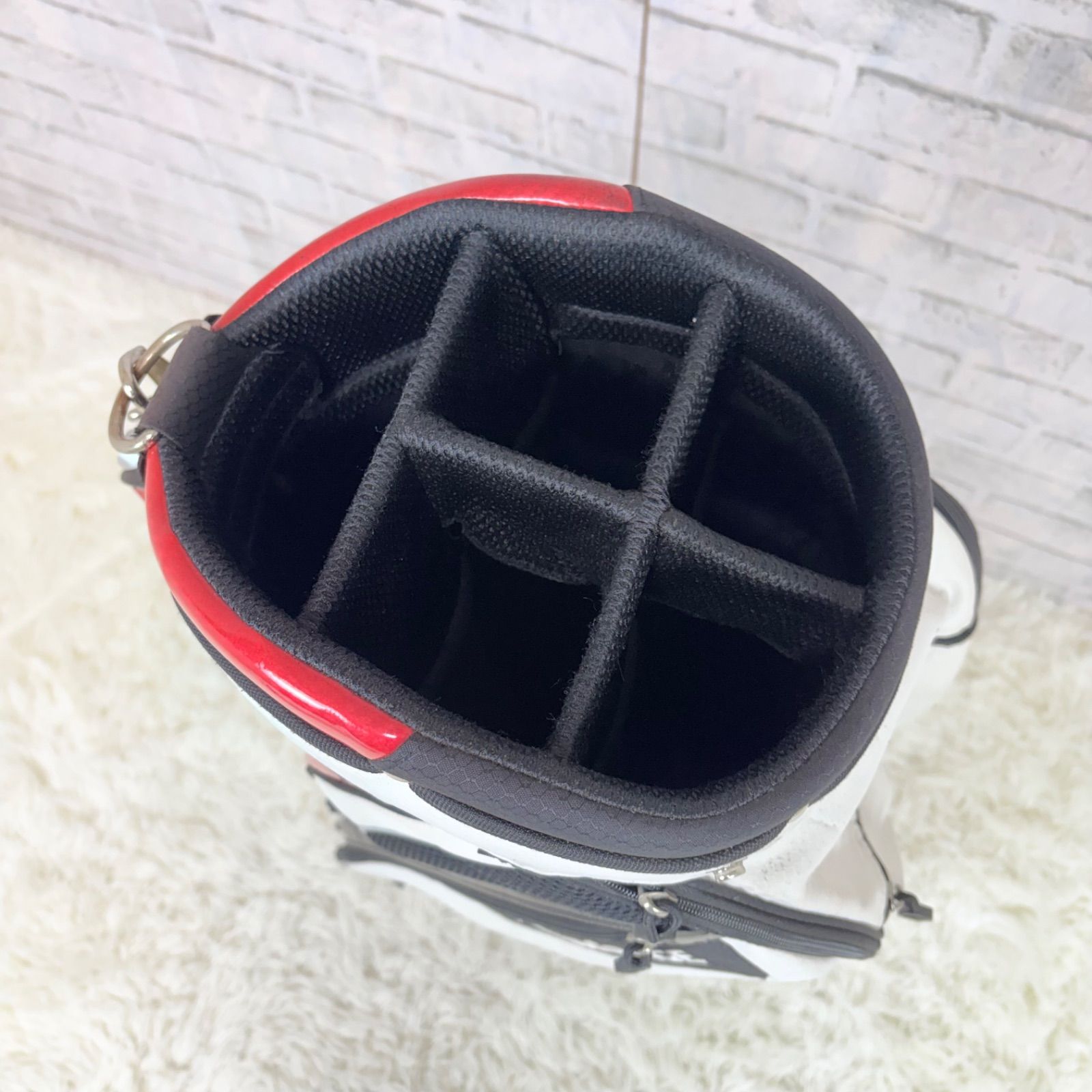 TOURSTAGE ツアーステージ キャディバッグ ゴルフバッグ golf 白