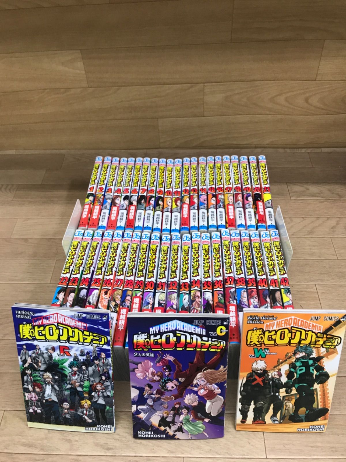 ☆【未開封あり】 僕のヒーローアカデミア 1～42巻 全巻+関連本3冊