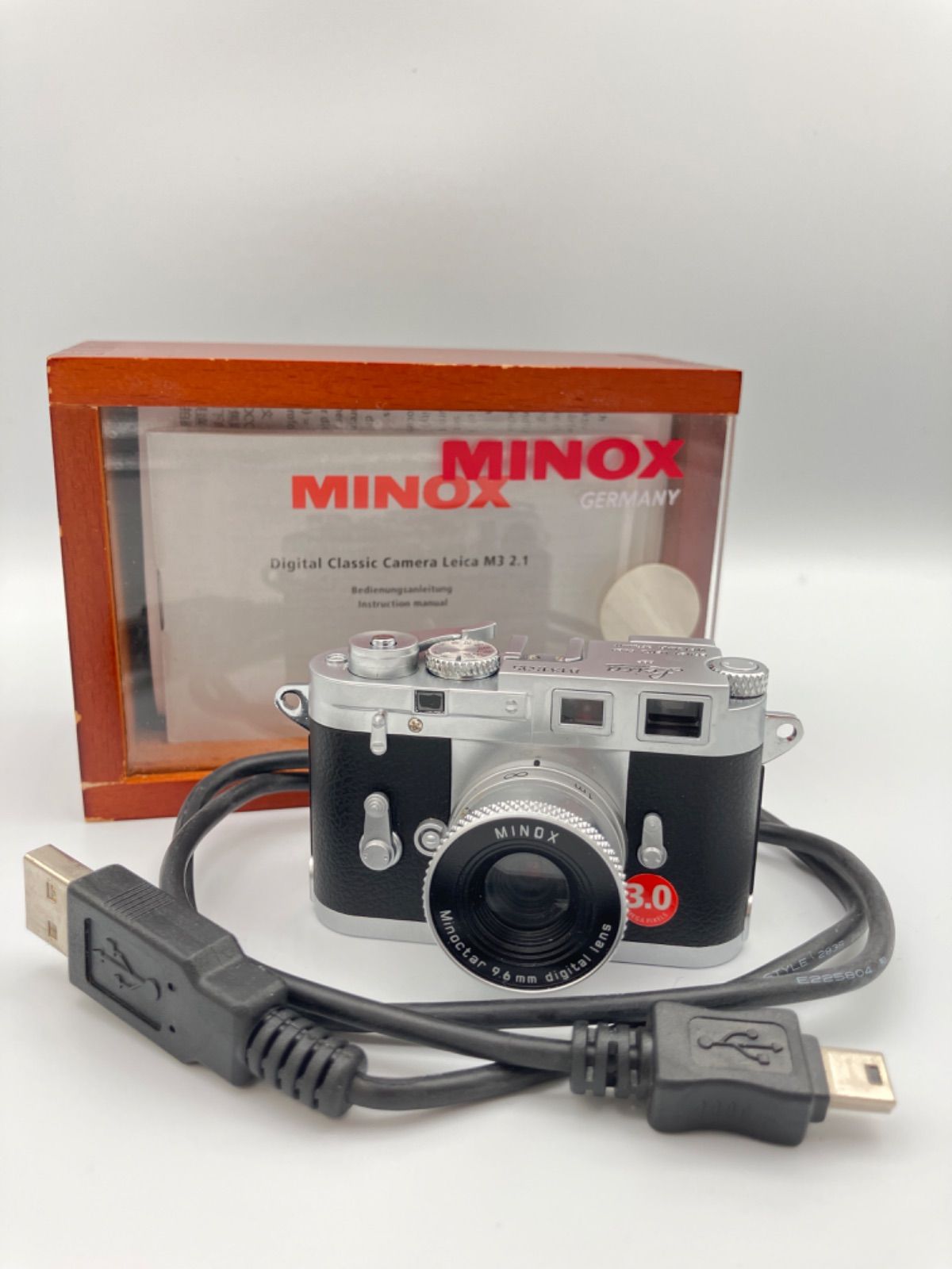 □ MINOX ミノックス Digital Classic Camera Leica M3 デジタルカメラ