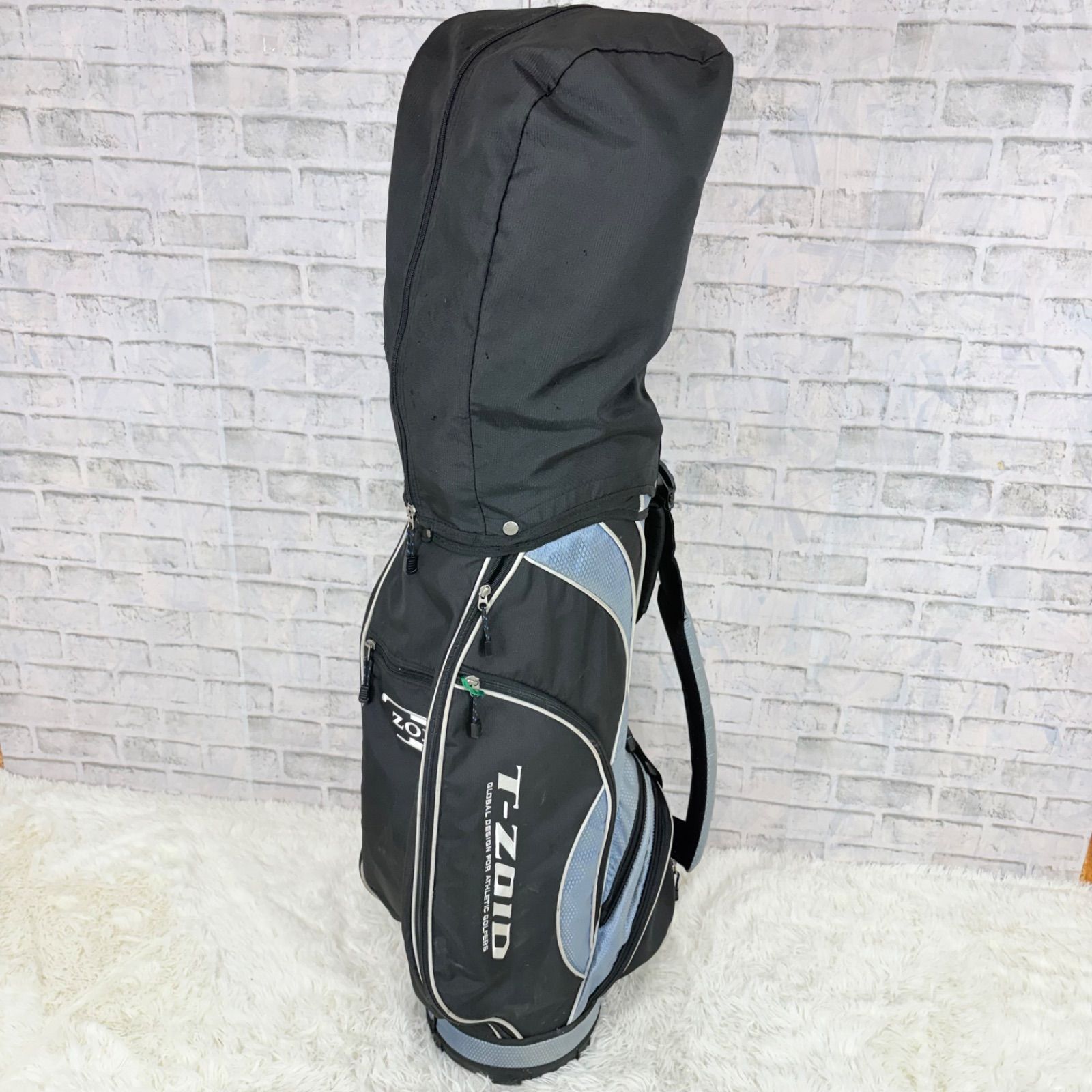 MIZUNO ミズノ T-ZOID キャディバッグ ゴルフバッグ golf ブラック