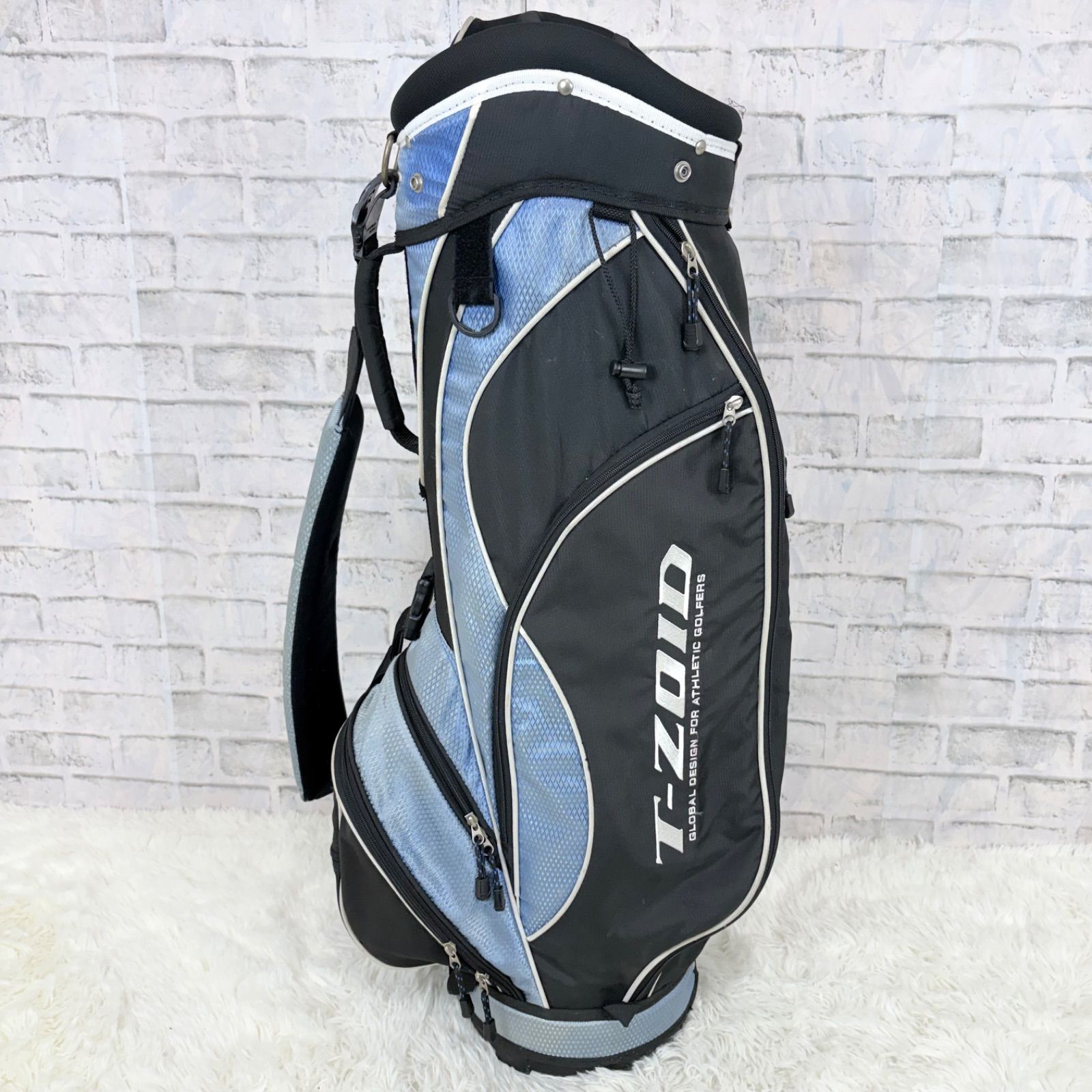 MIZUNO ミズノ T-ZOID キャディバッグ ゴルフバッグ golf ブラック