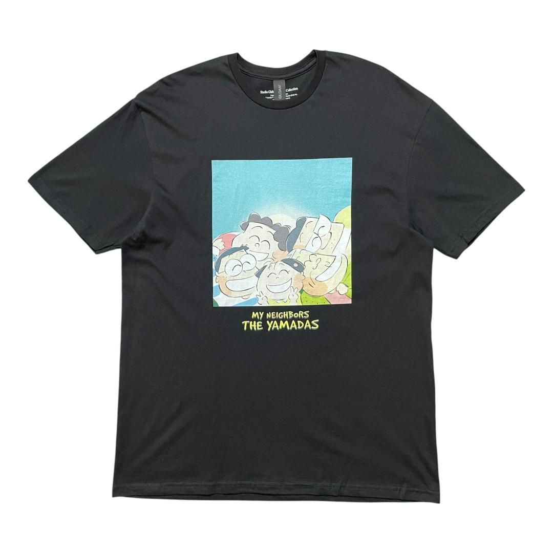 海外版 公式 オフィシャル スタジオジブリ 映画 My Neighbors The Yamadas ホーホケキョ となりの山田くん Tシャツ メンズL 宮崎駿 BA4148