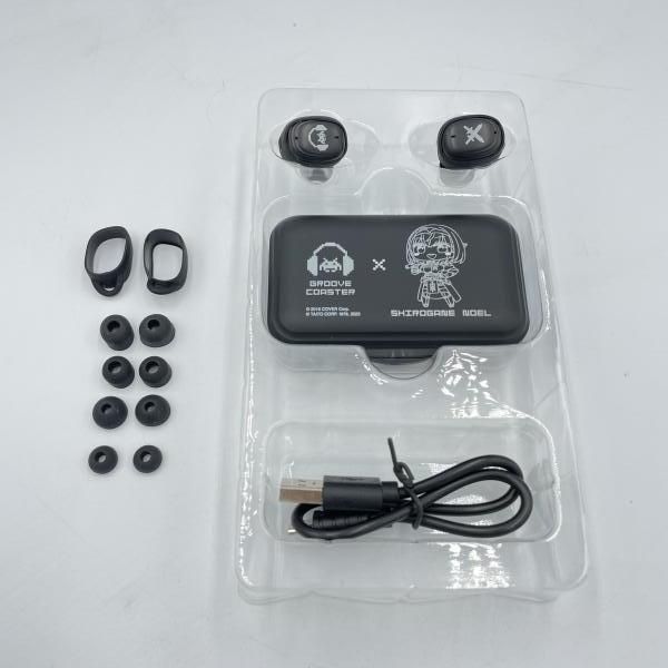 中古】使用済)タイトー 白銀ノエル ワイヤレスイヤホン /グルーヴ
