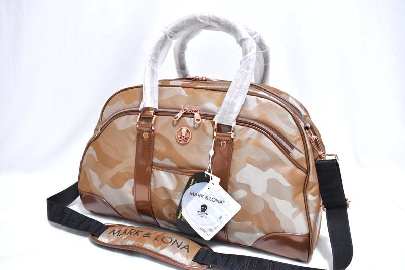 新品 MARK & LONA スカル柄 ボストンバッグ MLS-2C-SB01 マーク