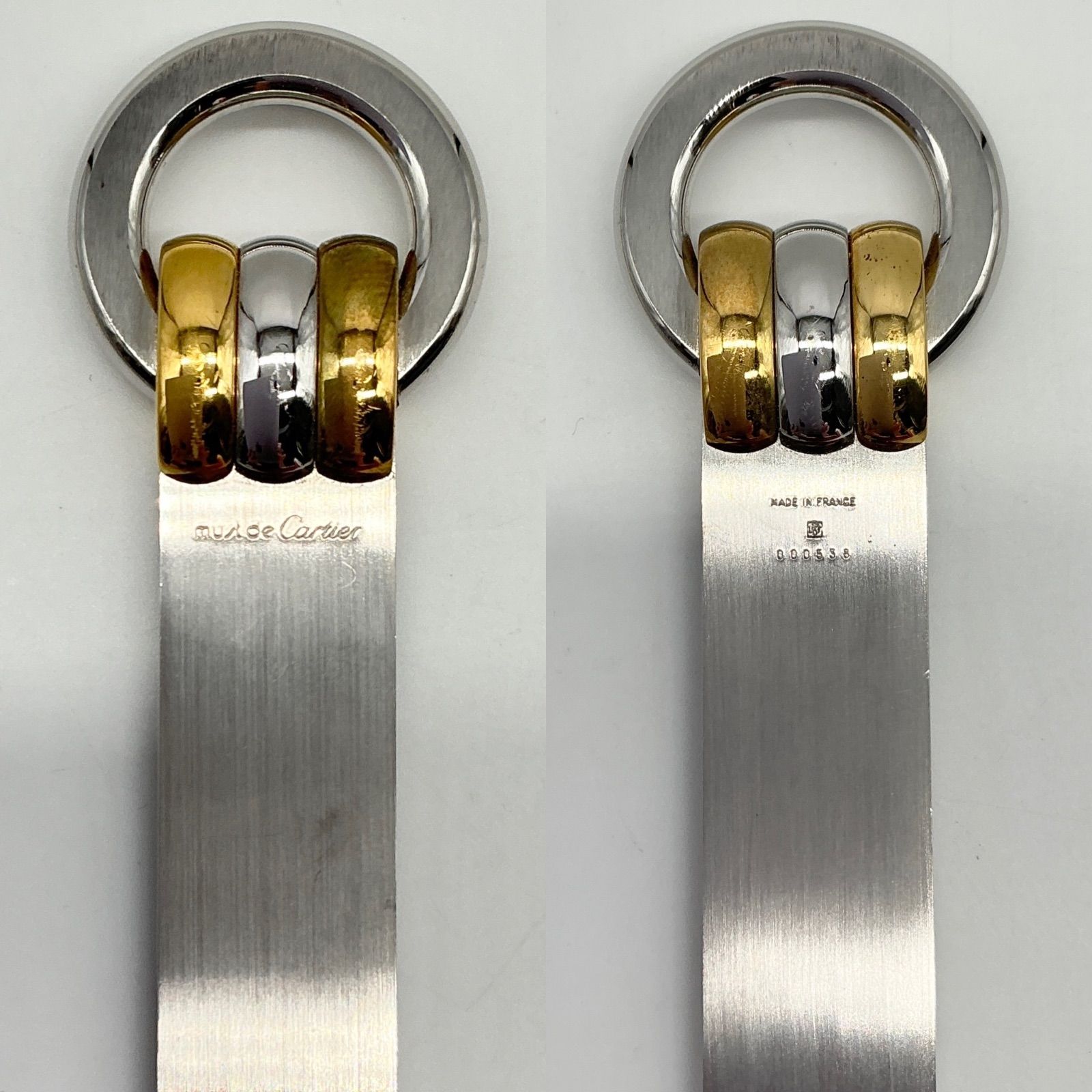 カルティエ　トリニティ　 マルチツール　ナイフ　シルバーXゴールドCartier Cartier カルティエ トリニティ ペーパーナイフ シルバー×ゴールド