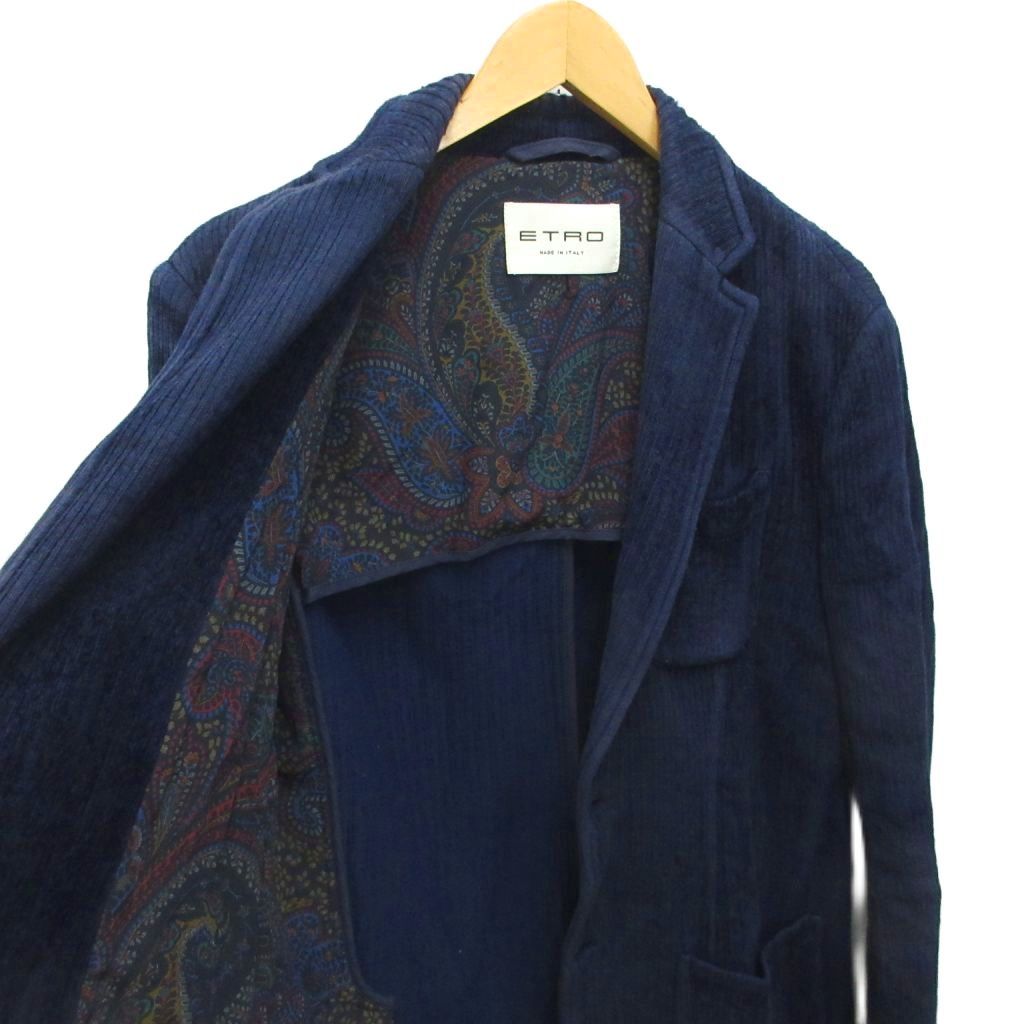 エトロ ETRO 近年モデル テーラードジャケット ブレザー ペイズリー