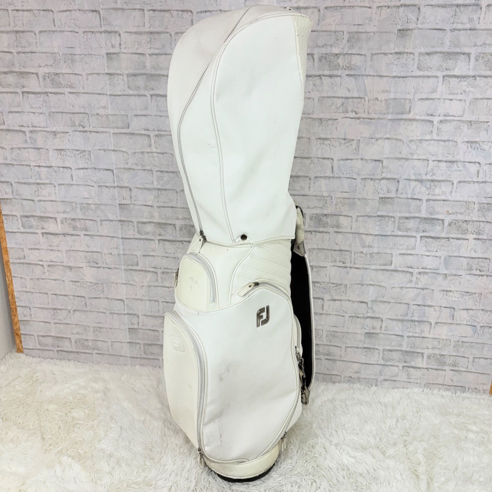 Foot joy FJ フットジョイ キャディバッグ ゴルフバッグ golf ホワイト