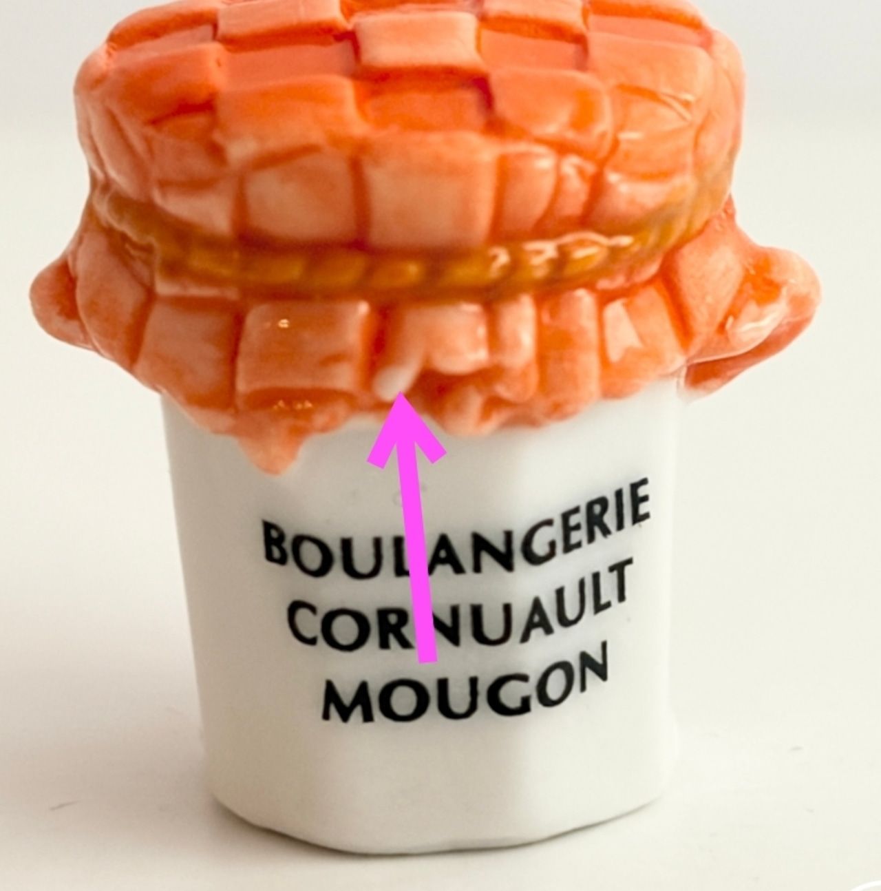 フルーティーなジャムの瓶 フェーヴ フェーブ フランス製 ミニチュア