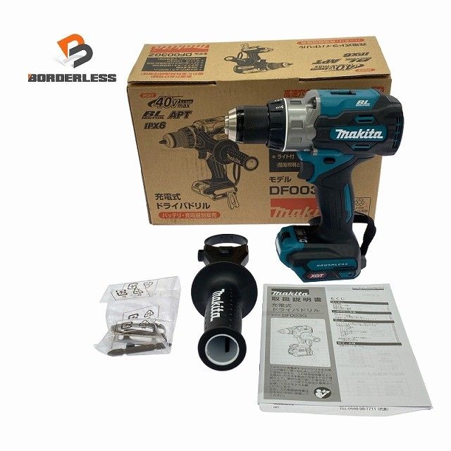 ☆未使用品☆makita マキタ 40Vmax 充電式ドライバドリル DF003GZ ドライバードリル130555