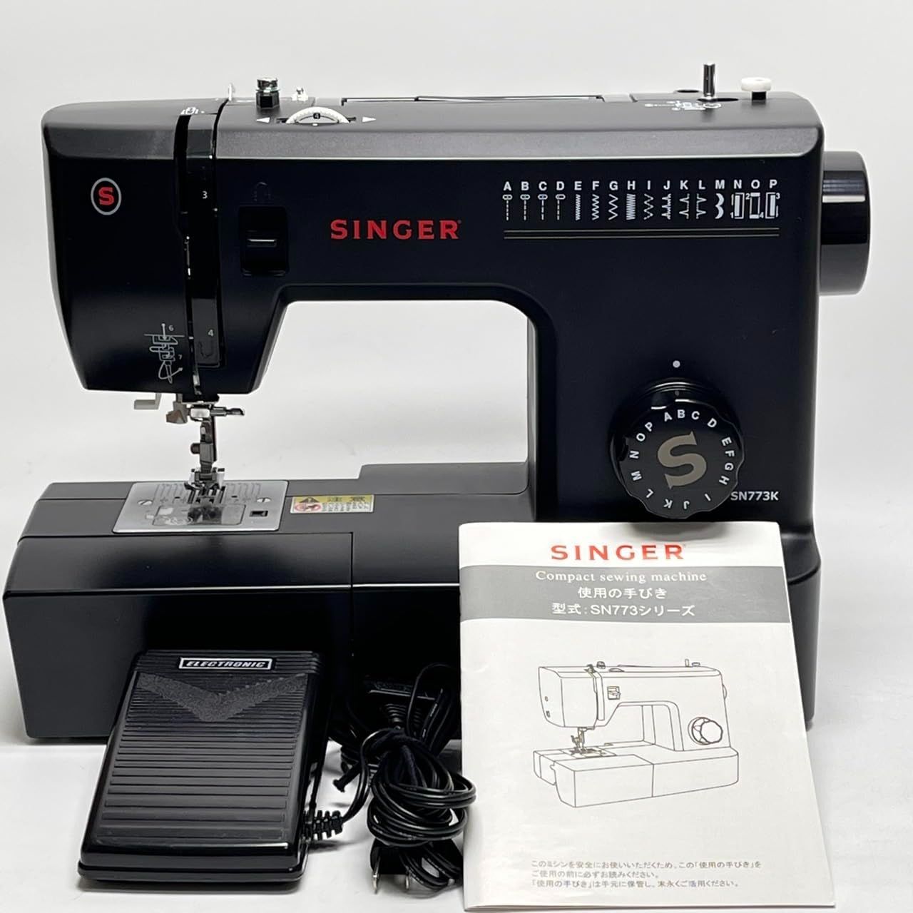 SINGER シンガー 電動ミシン SN773K No3171 - メルカリ