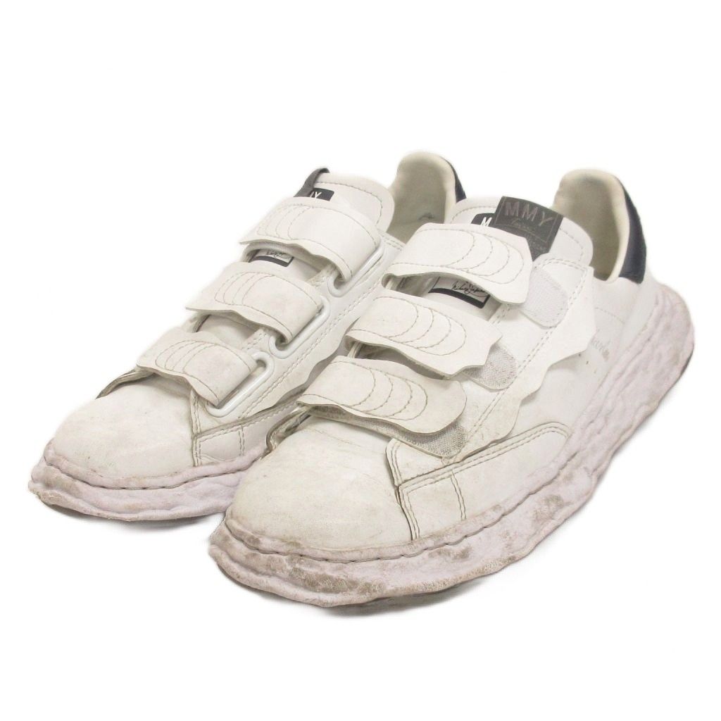 ミハラヤスヒロ MIHARA YASUHIRO 71MICHAEL Charles OG スニーカー ローカット ベルクロ C14FW703 白 ホワイト 41